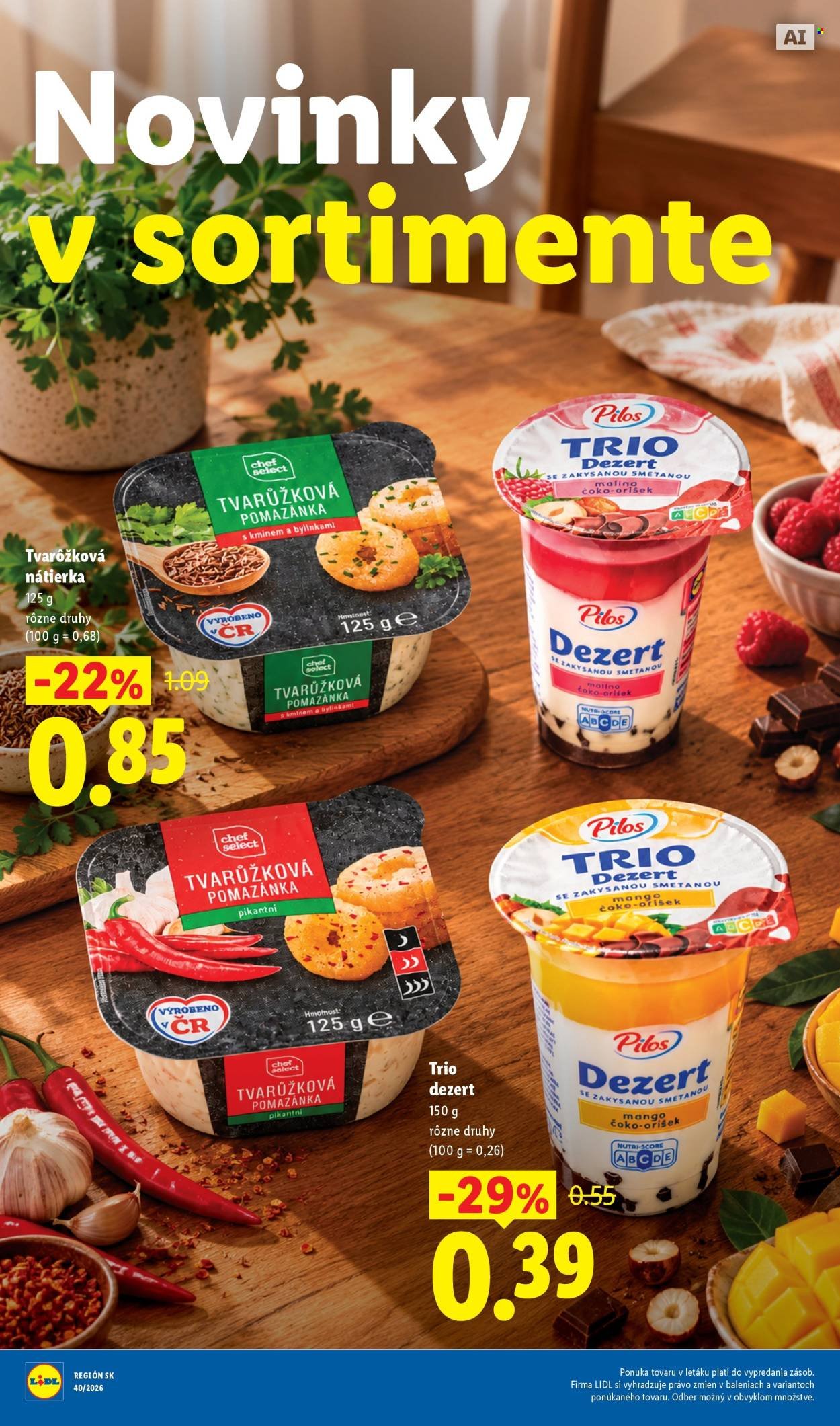 LIDL leták - Od pondelka 28.9.2026