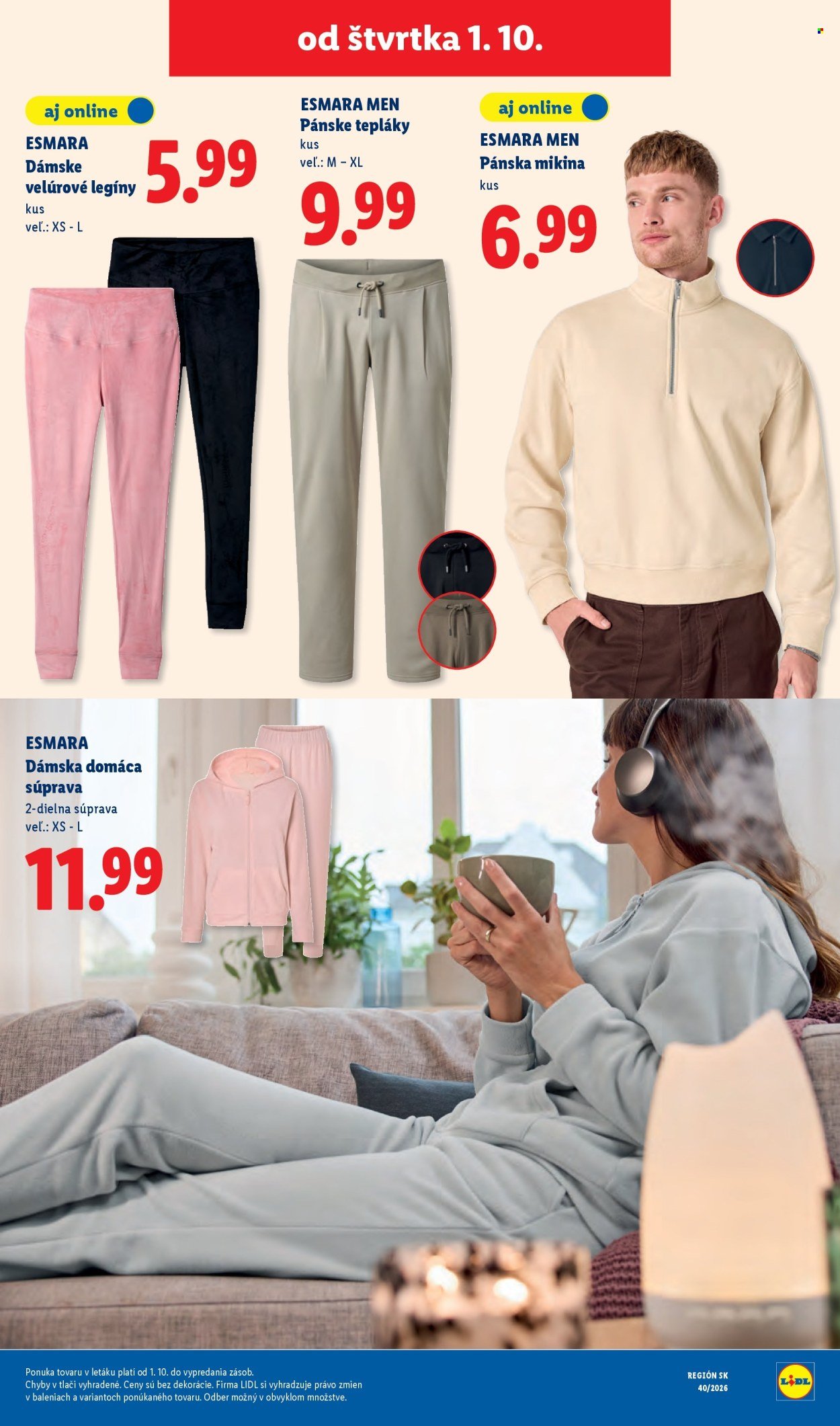 LIDL leták - Od pondelka 28.9.2026