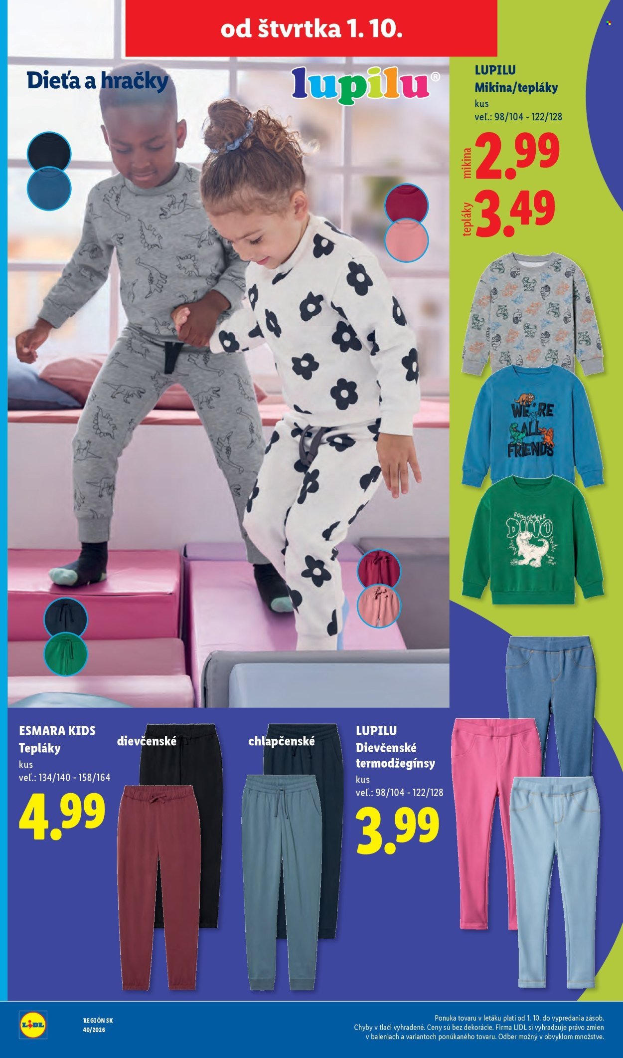 LIDL leták - Od pondelka 28.9.2026
