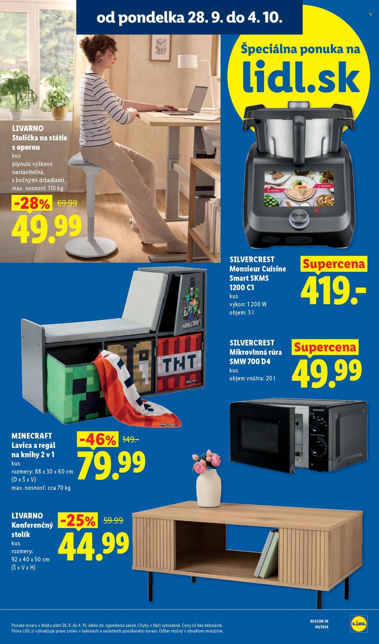 LIDL leták - Od pondelka 28.9.2026