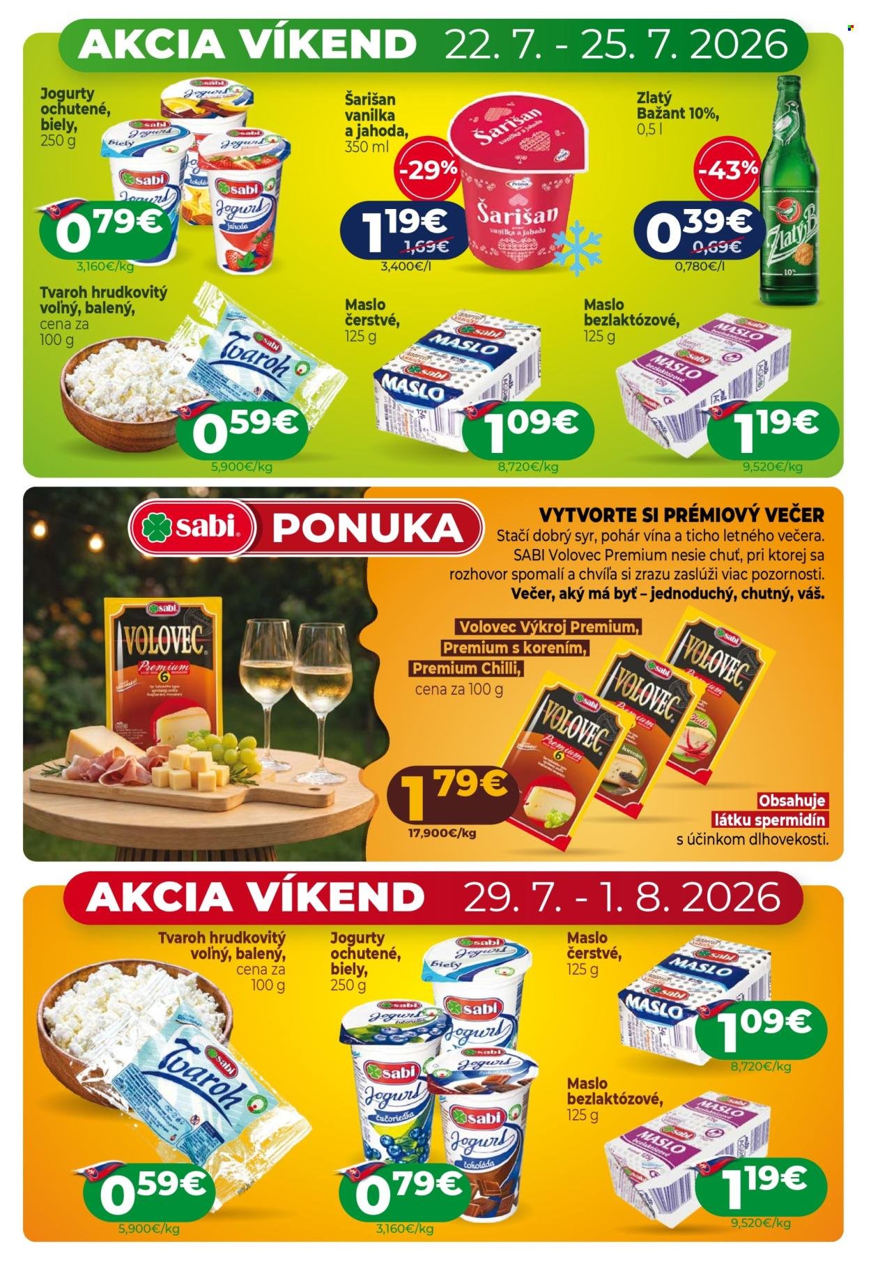 MILK AGRO leták - Od stredy 22.7.2026