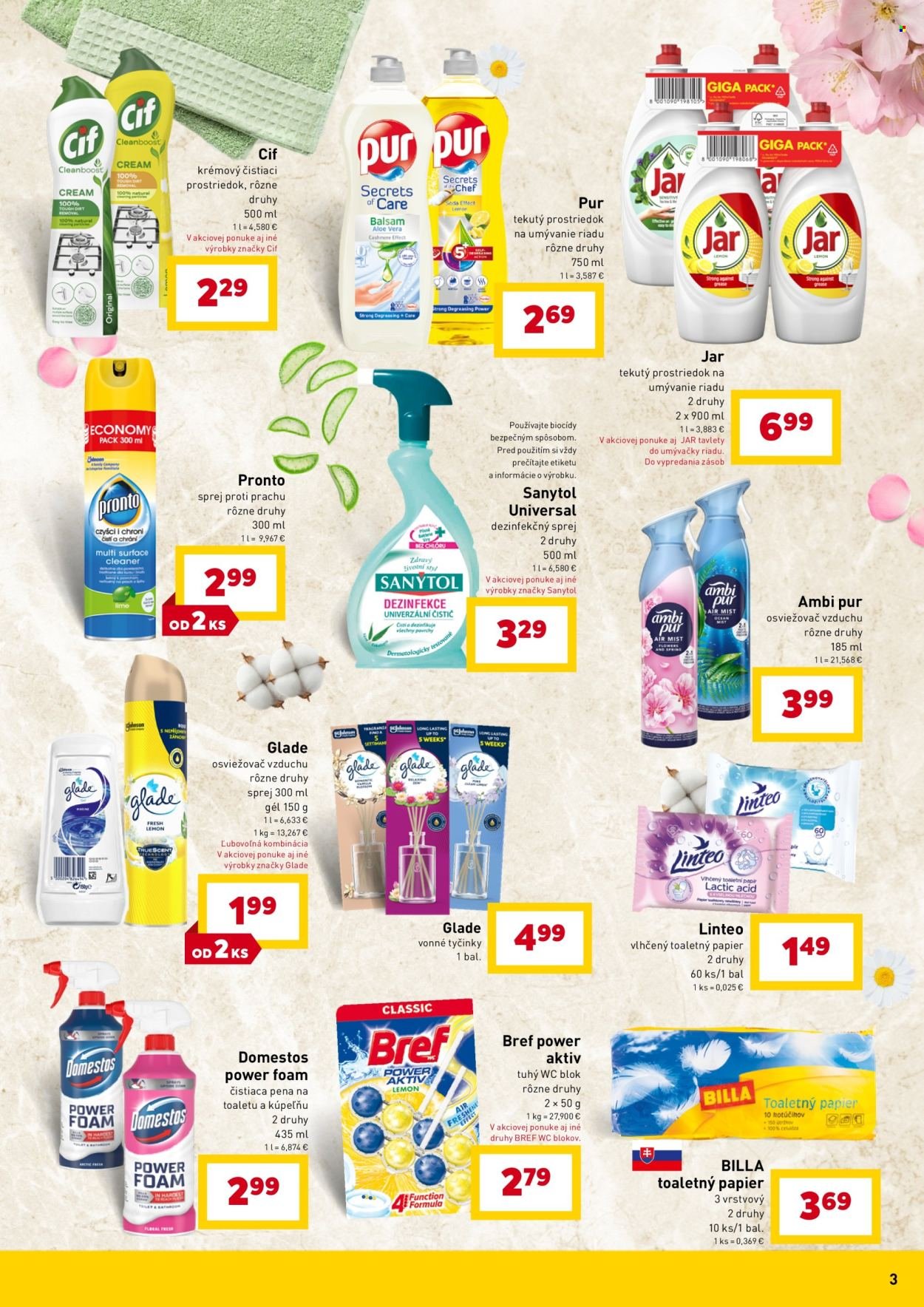 BILLA leták - Katalog upratovanie (2026-04-29 - 2026-05-26) | 3