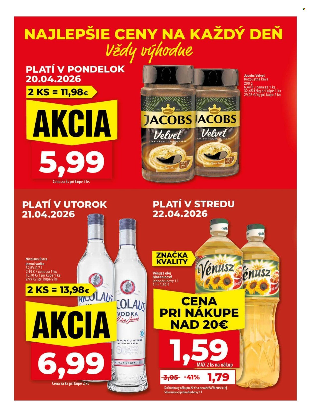 KLAS leták - Od pondelka 20.4.2026 (2026-04-20 - 2026-04-26) | 2