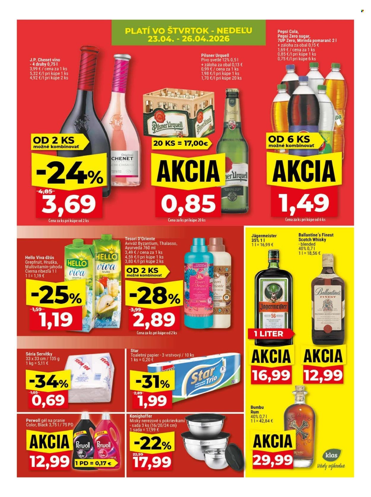 KLAS leták - Od pondelka 20.4.2026 (2026-04-20 - 2026-04-26) | 28