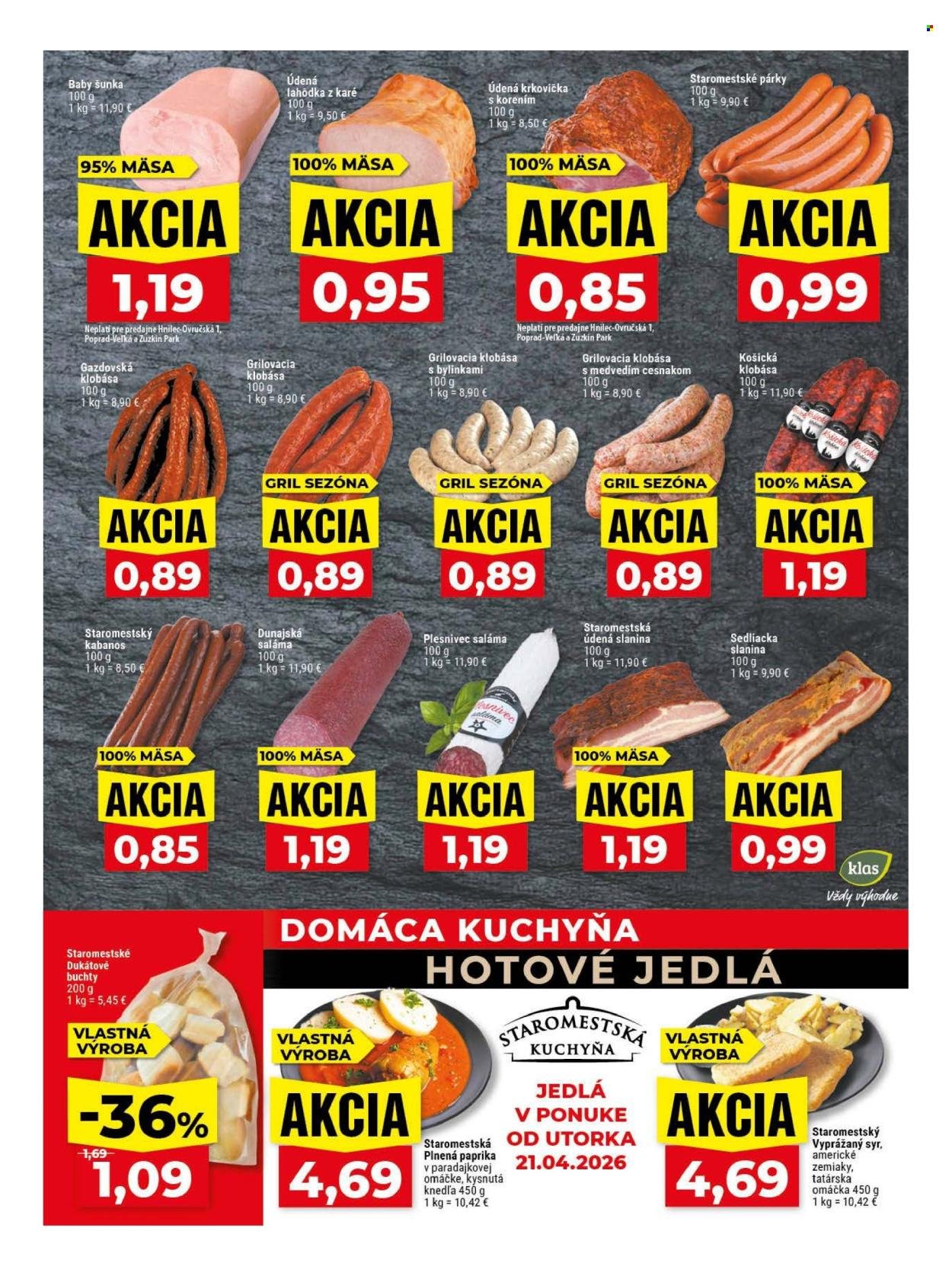 KLAS leták - Od pondelka 20.4.2026 (2026-04-20 - 2026-04-26) | 7