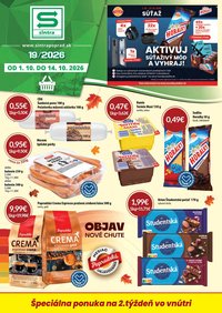 SINTRA leták - Od štvrtka 1.10.2026