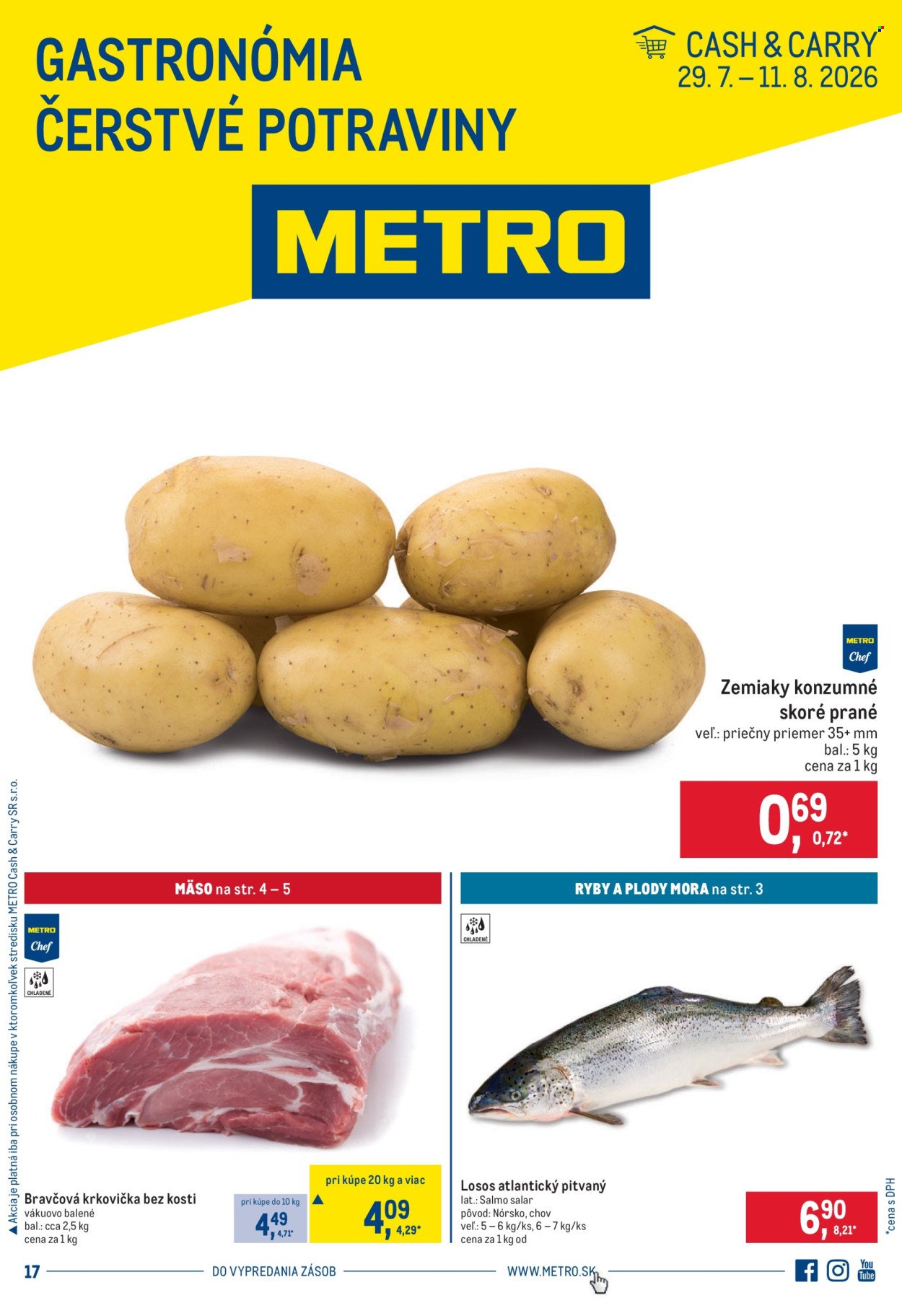 METRO leták - Gastronómia