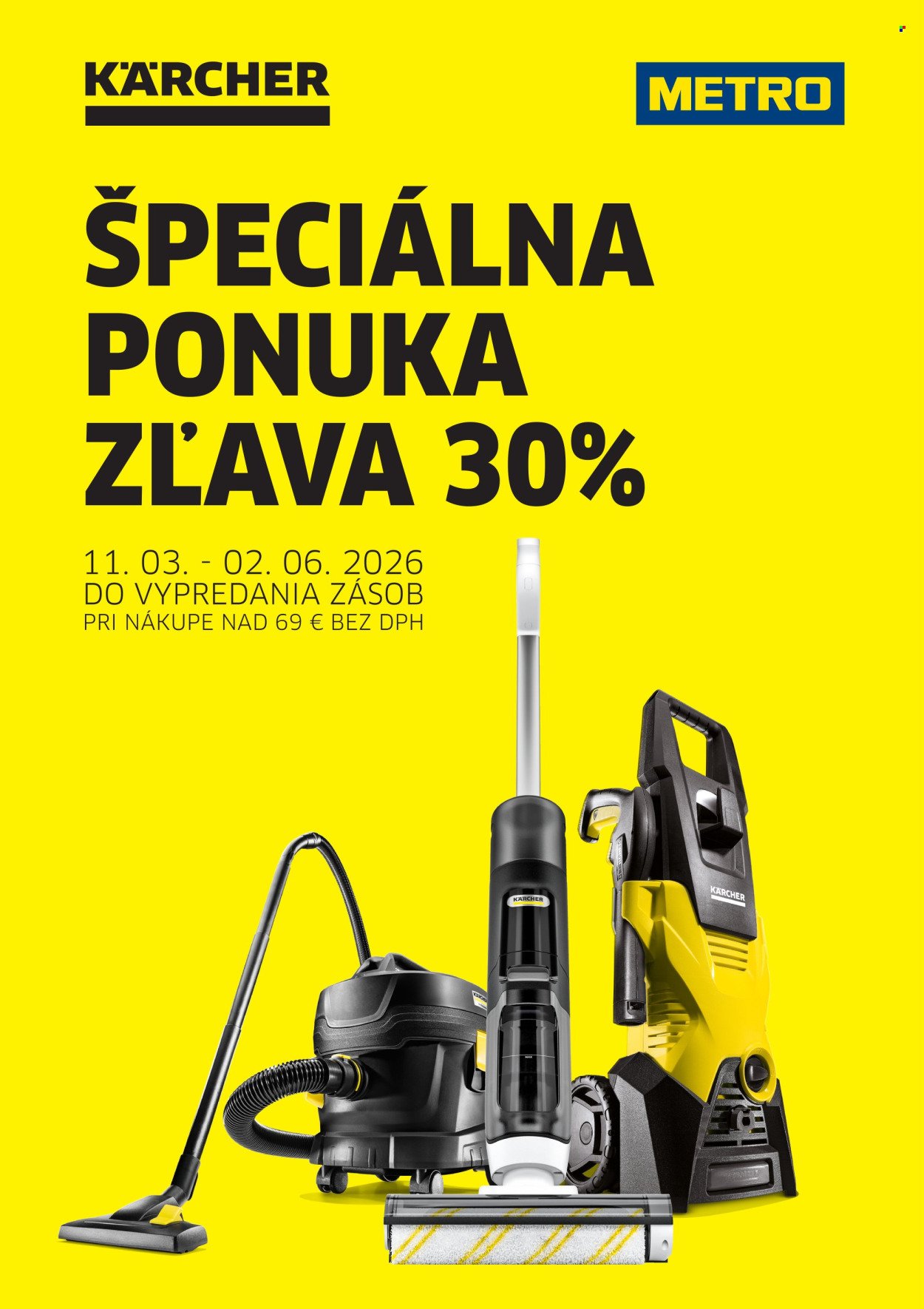 METRO leták - Karcher (2026-03-11 - 2026-06-02) | 1