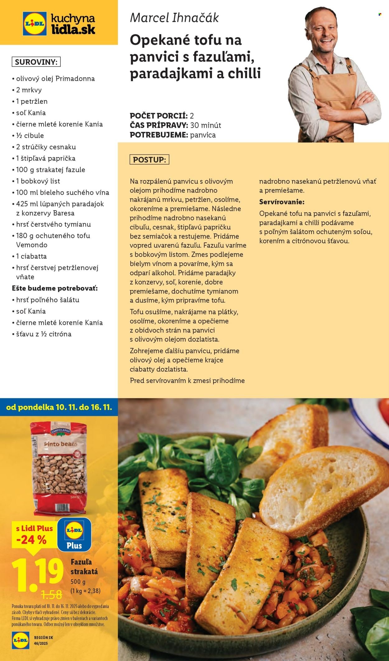 LIDL leták - Od pondelka 10.11.2025 (2025-11-10 - 2025-11-16) | 104