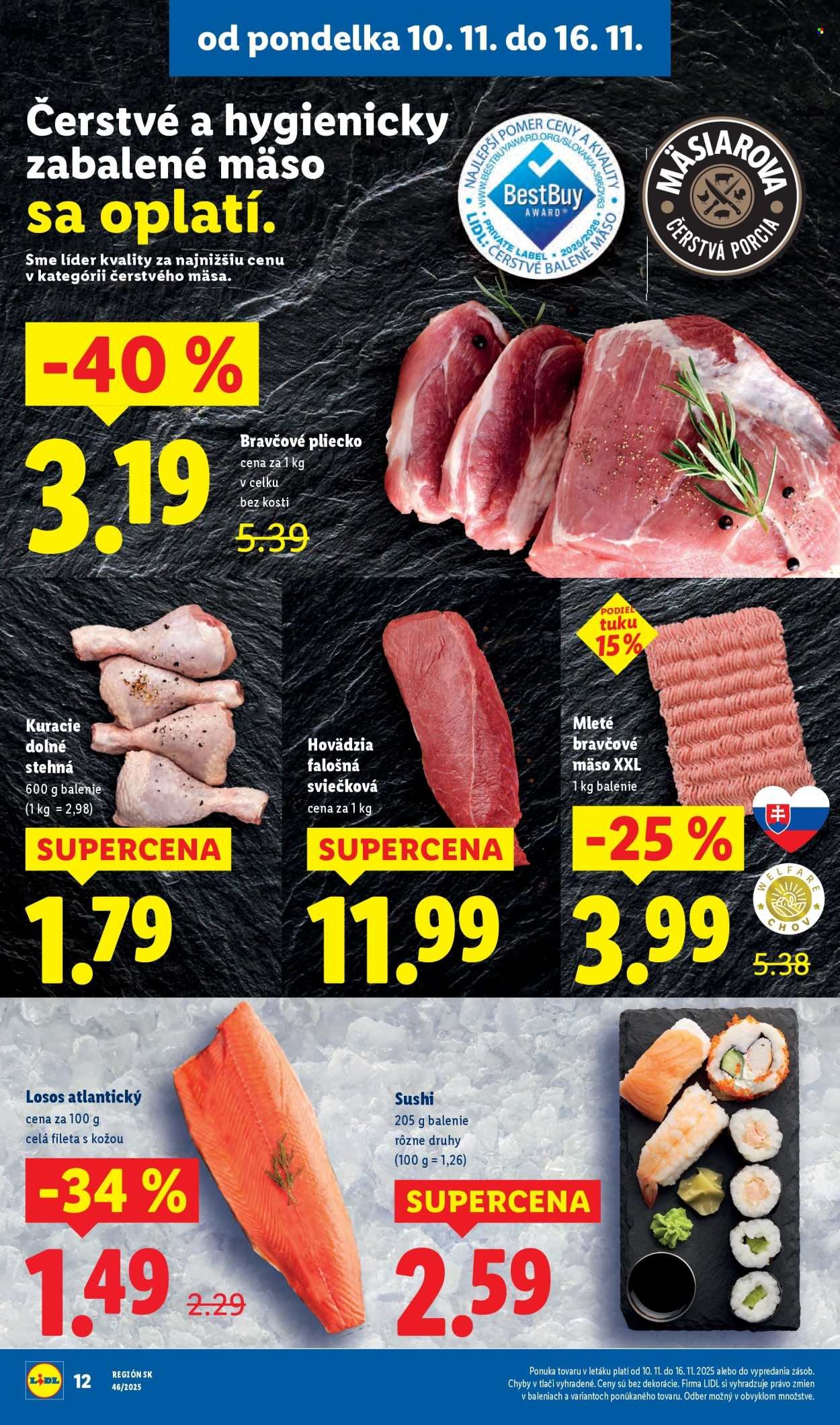 LIDL leták - Od pondelka 10.11.2025 (2025-11-10 - 2025-11-16) | 16