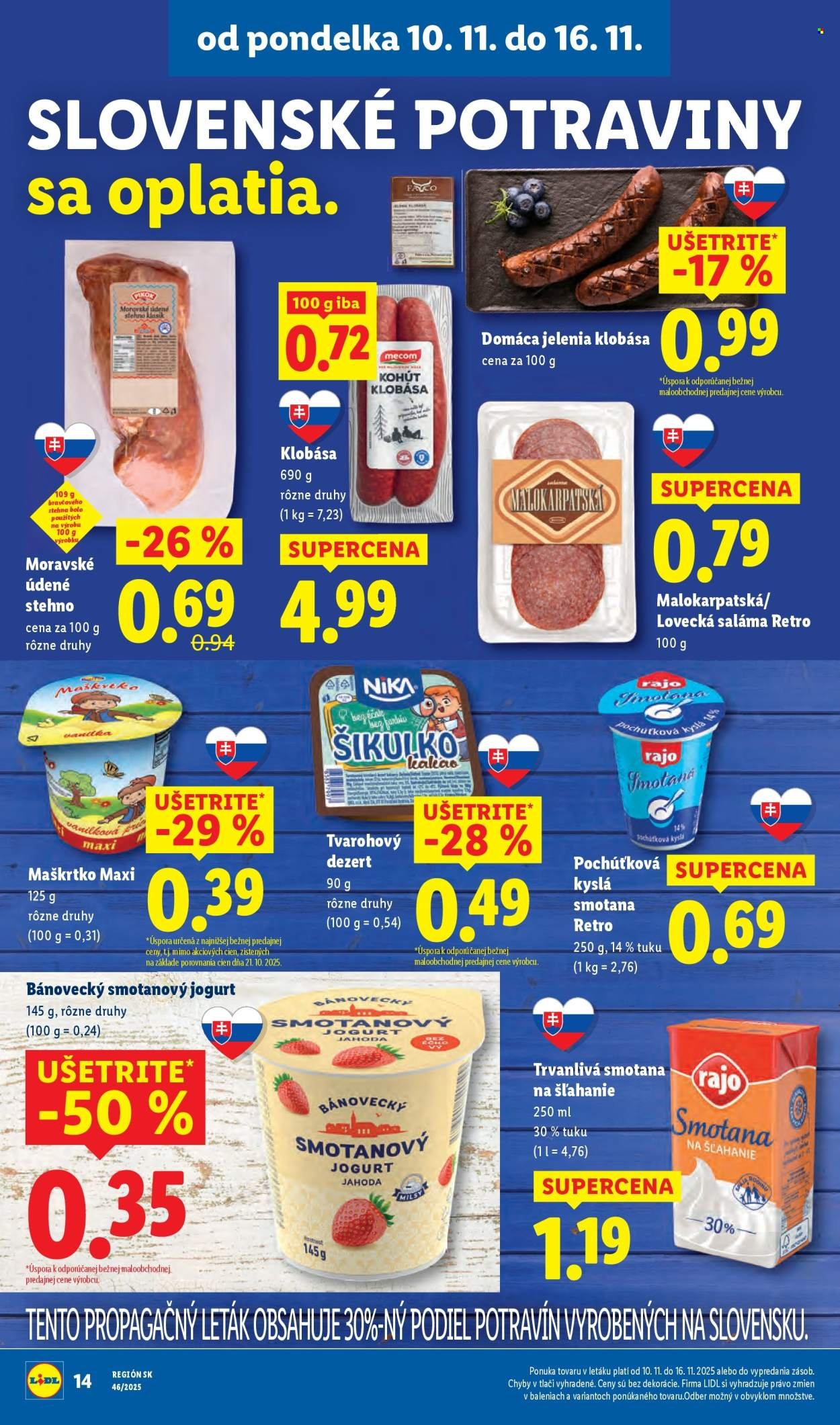 LIDL leták - Od pondelka 10.11.2025 (2025-11-10 - 2025-11-16) | 20