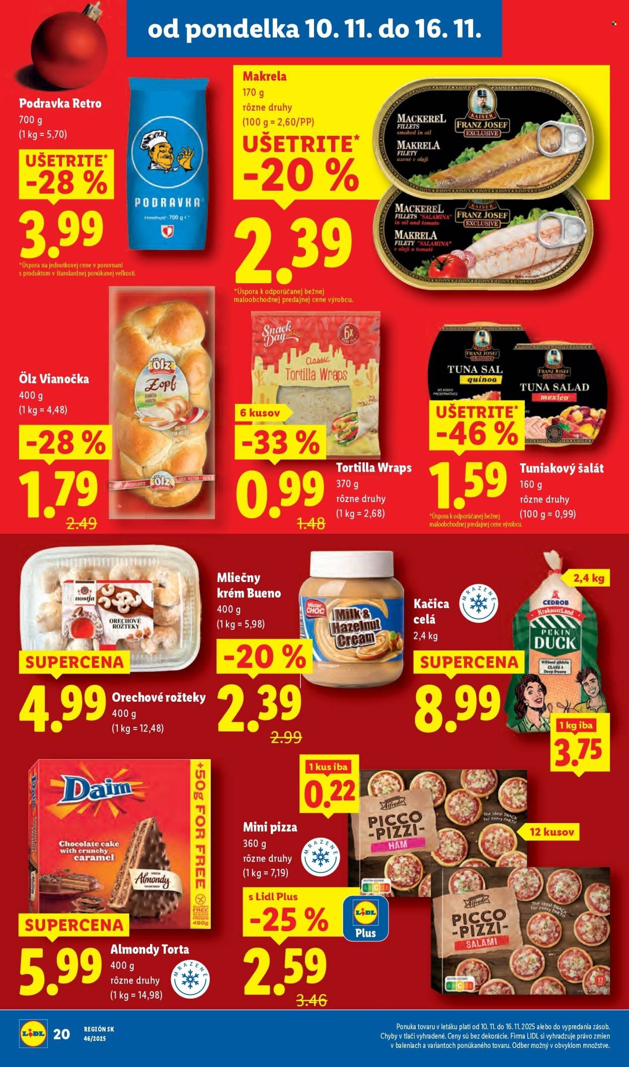 LIDL leták - Od pondelka 10.11.2025 (2025-11-10 - 2025-11-16) | 28