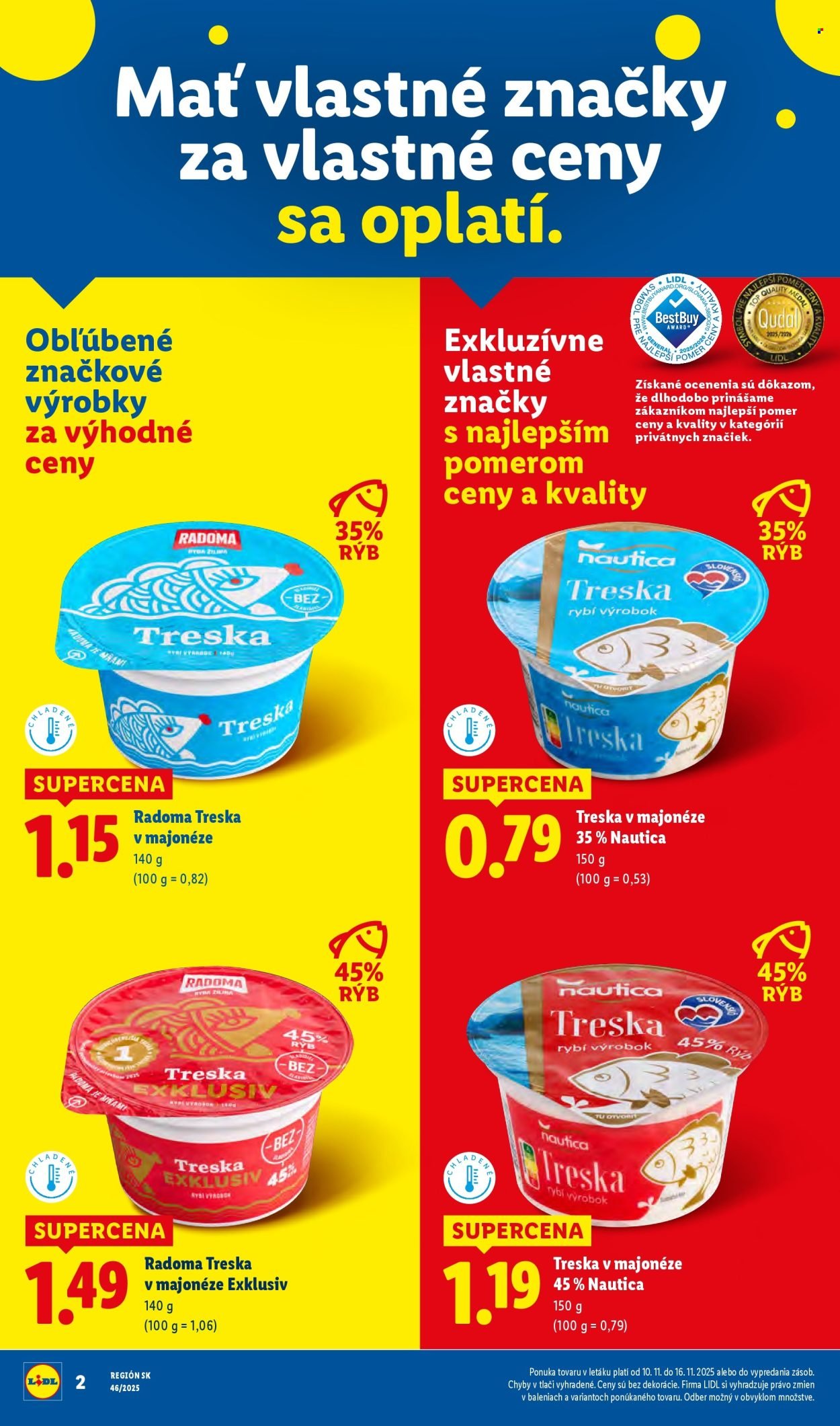 LIDL leták - Od pondelka 10.11.2025 (2025-11-10 - 2025-11-16) | 33