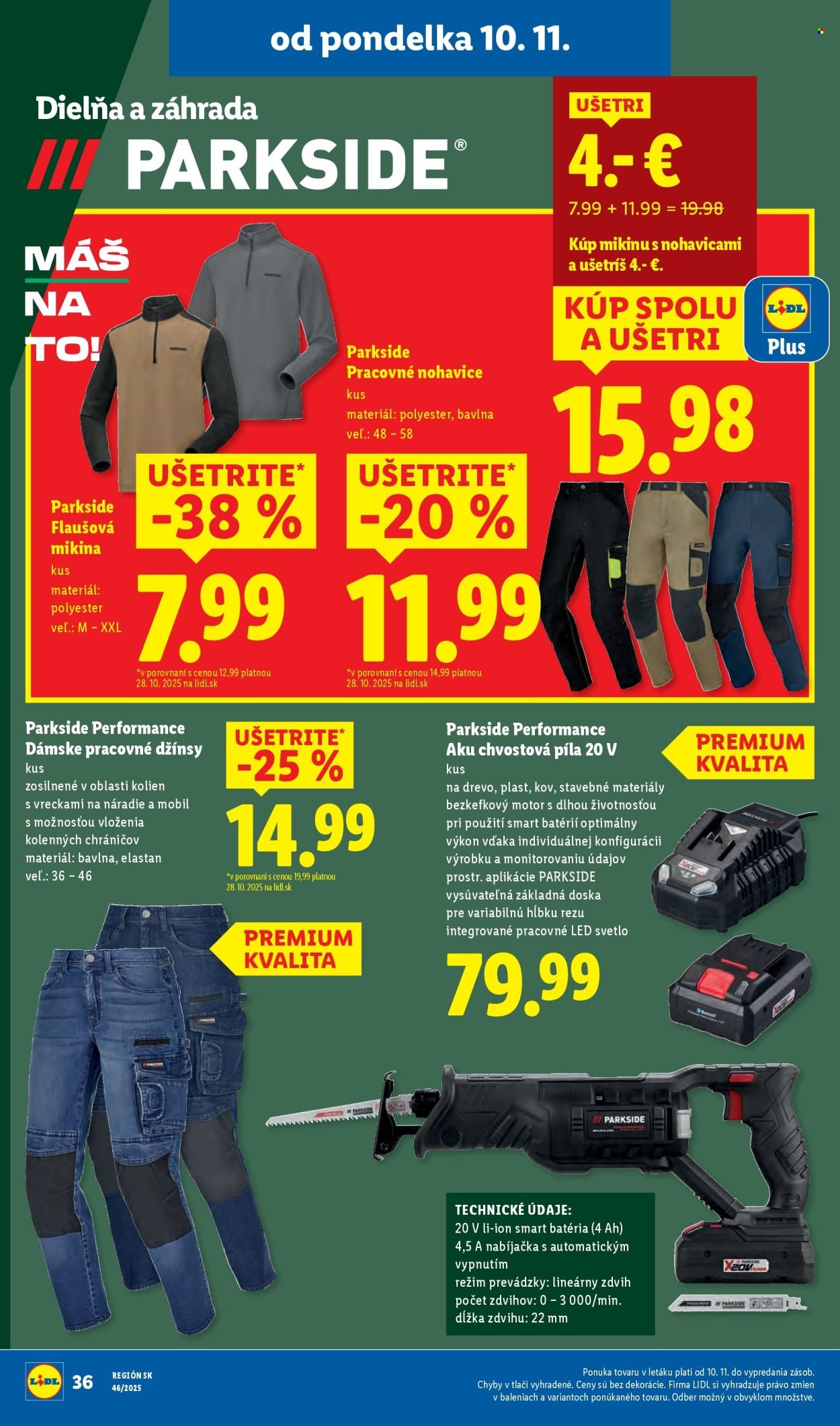 LIDL leták - Od pondelka 10.11.2025 (2025-11-10 - 2025-11-16) | 60