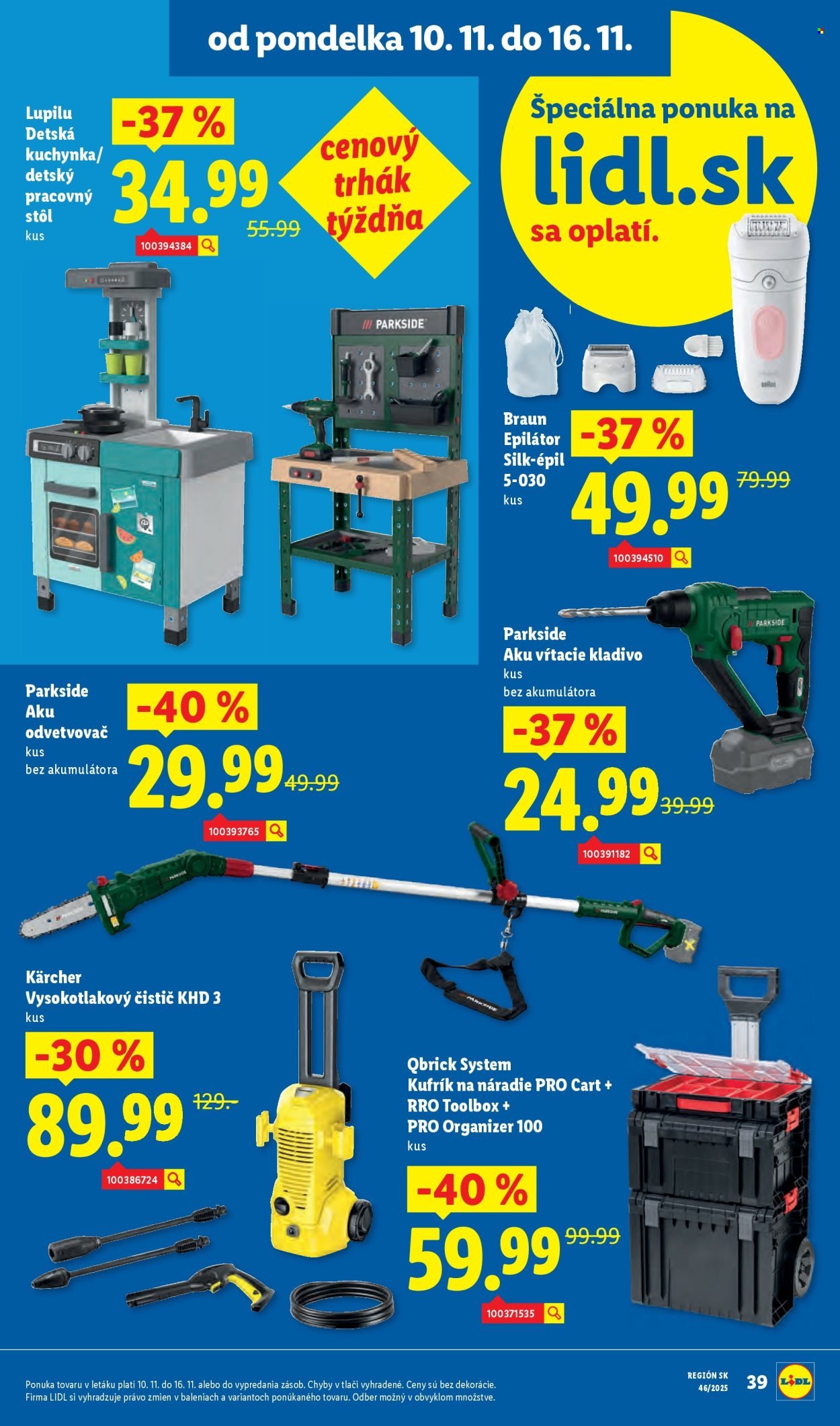 LIDL leták - Od pondelka 10.11.2025 (2025-11-10 - 2025-11-16) | 62