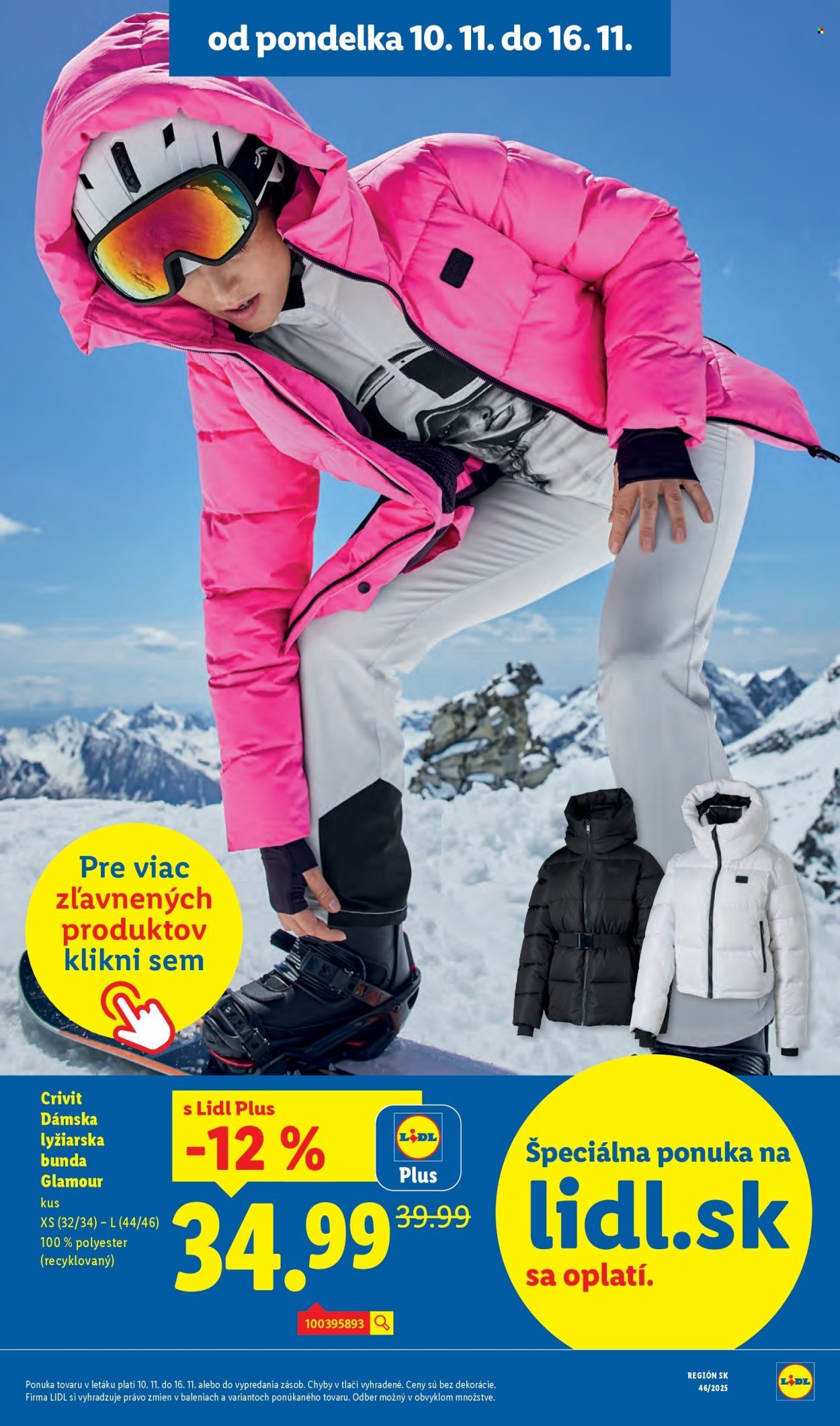 LIDL leták - Od pondelka 10.11.2025 (2025-11-10 - 2025-11-16) | 65