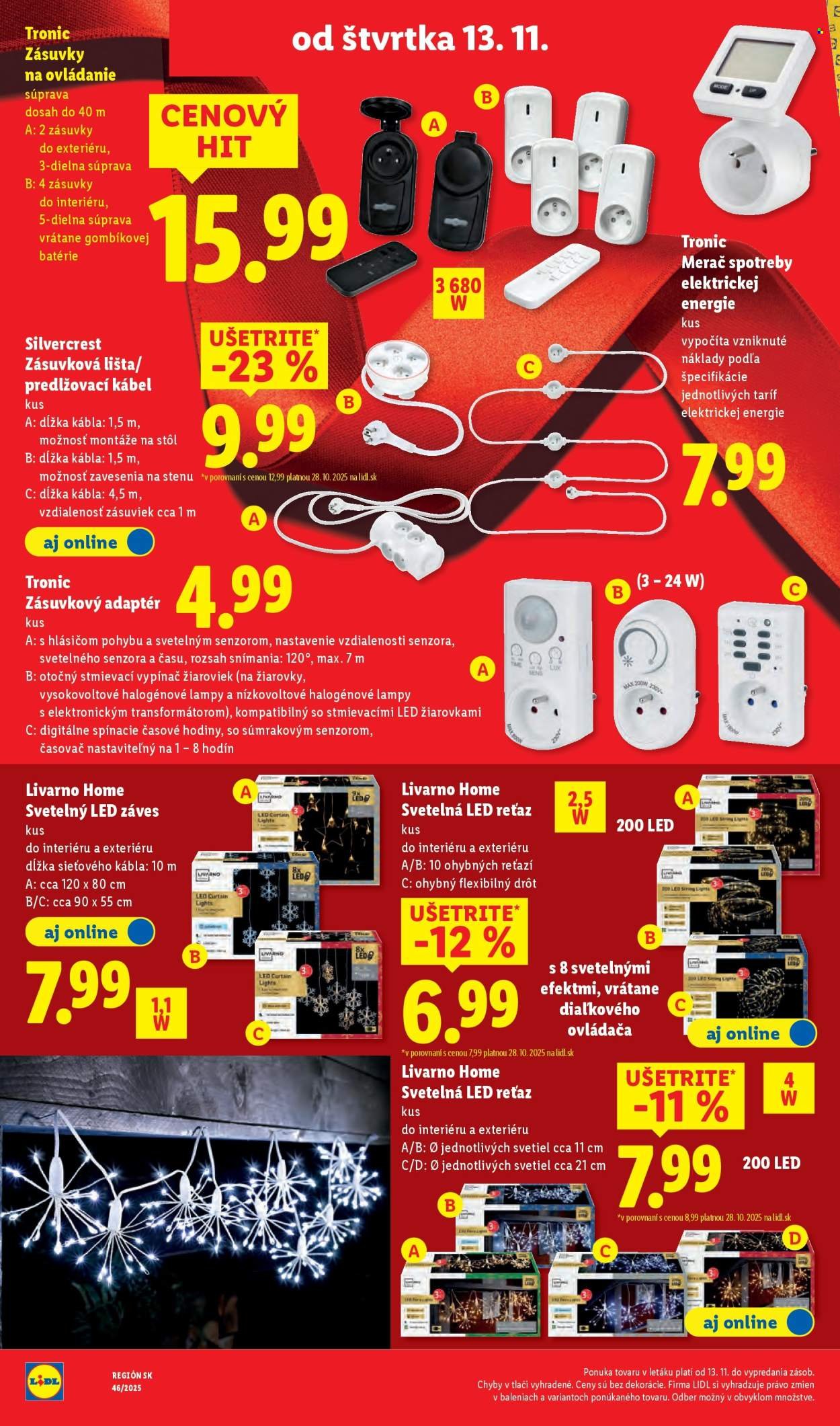 LIDL leták - Od pondelka 10.11.2025 (2025-11-10 - 2025-11-16) | 93