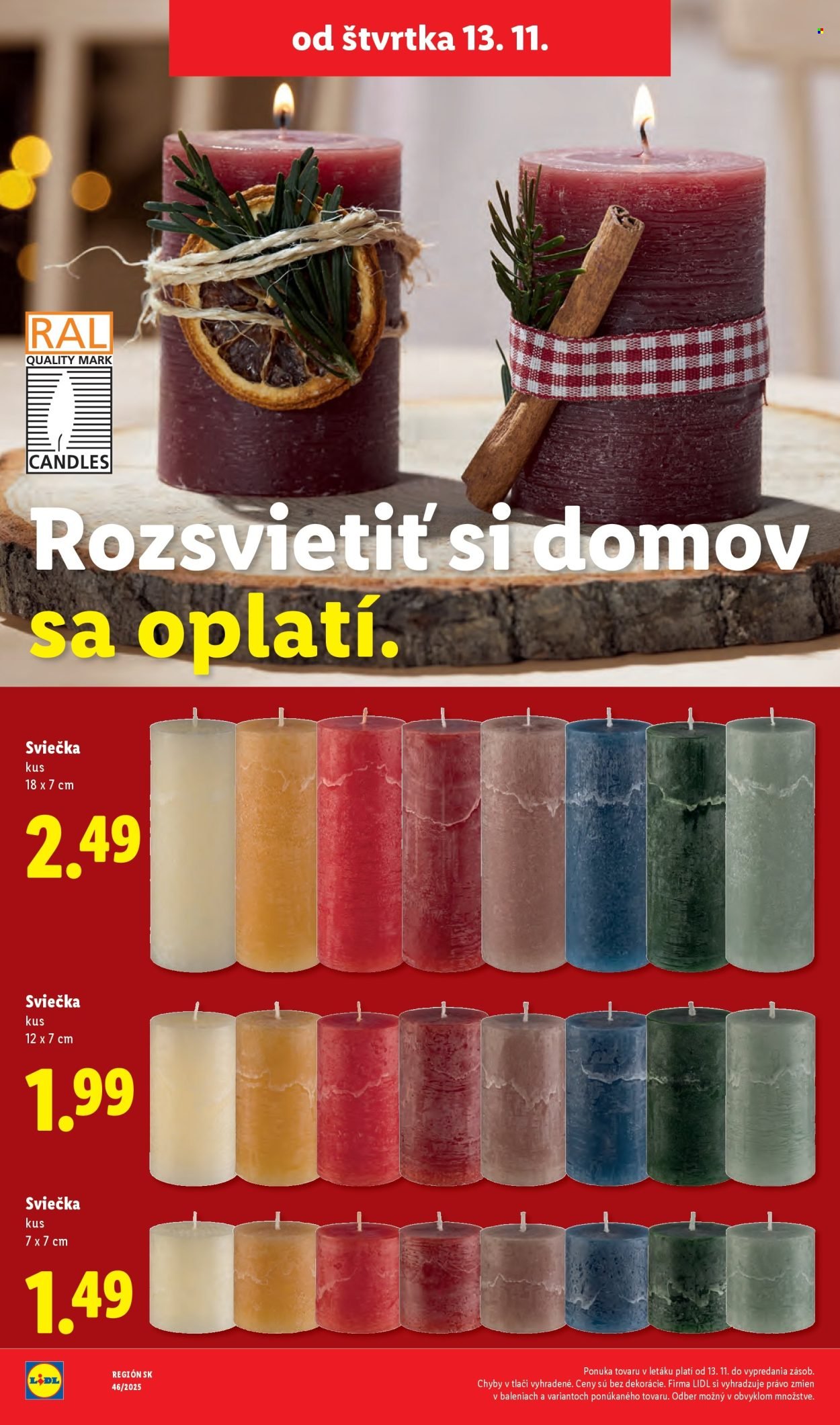 LIDL leták - Od pondelka 10.11.2025 (2025-11-10 - 2025-11-16) | 97