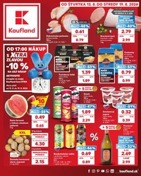 KAUFLAND leták - Od štvrtka 13.8.2026