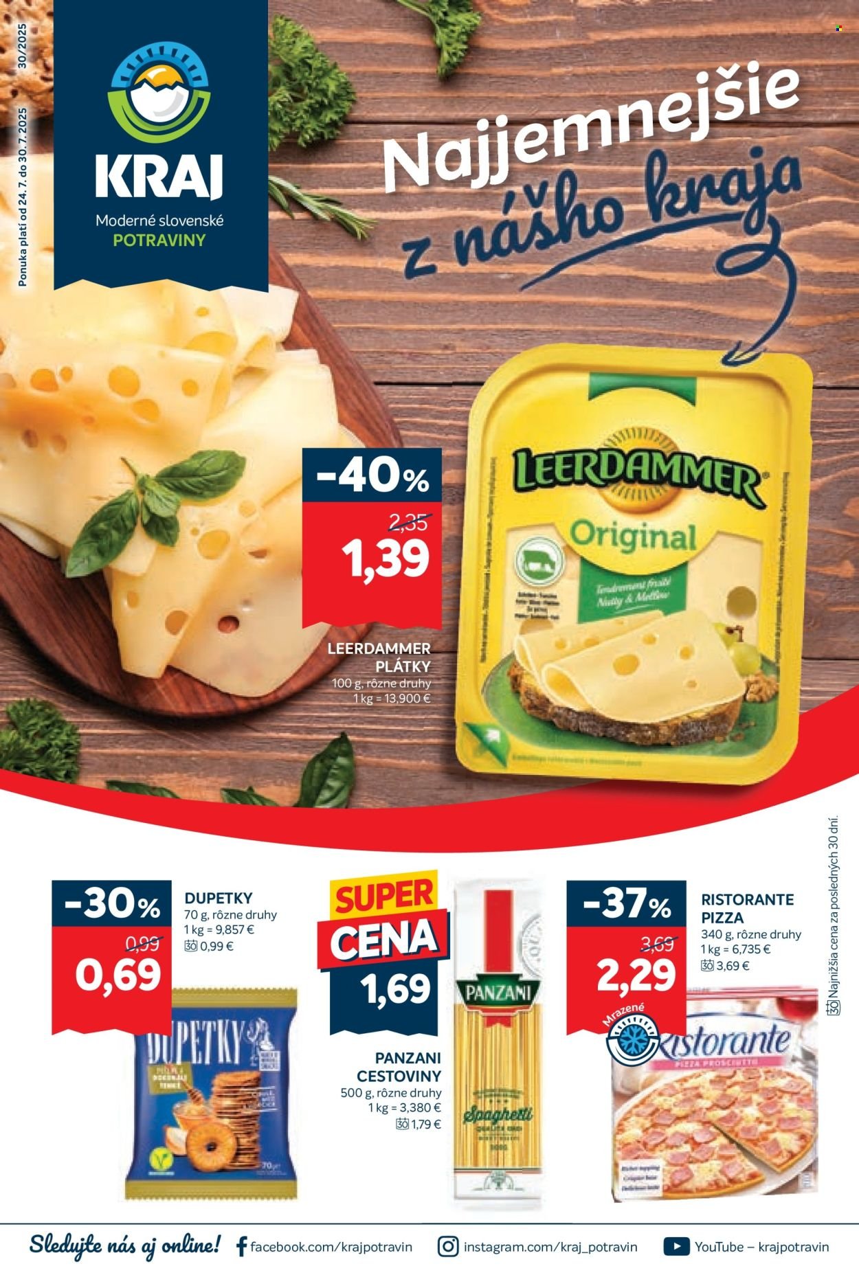 KRAJ leták - Od štvrtka 24.7.2025 (2025-07-24 - 2025-07-30) | 1