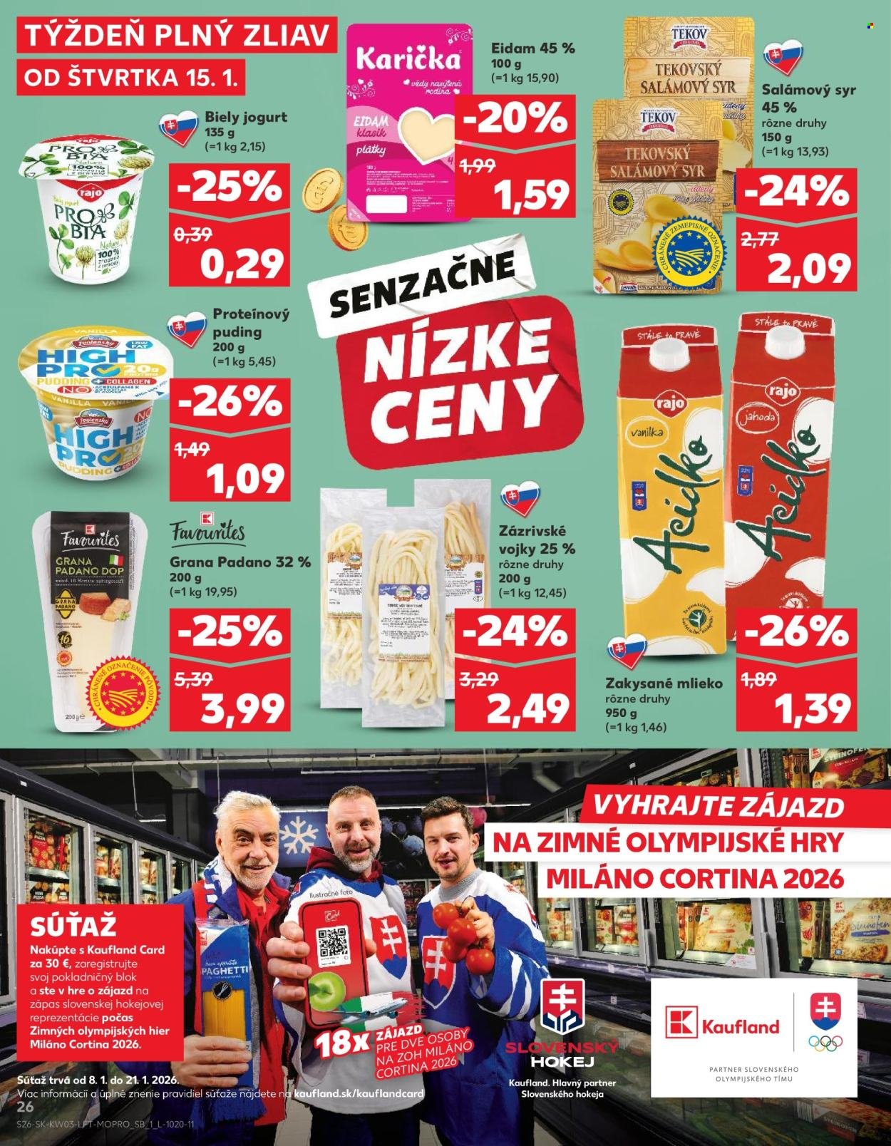 KAUFLAND leták - Od štvrtka 15.1.2026 (2026-01-15 - 2026-01-21) | 26
