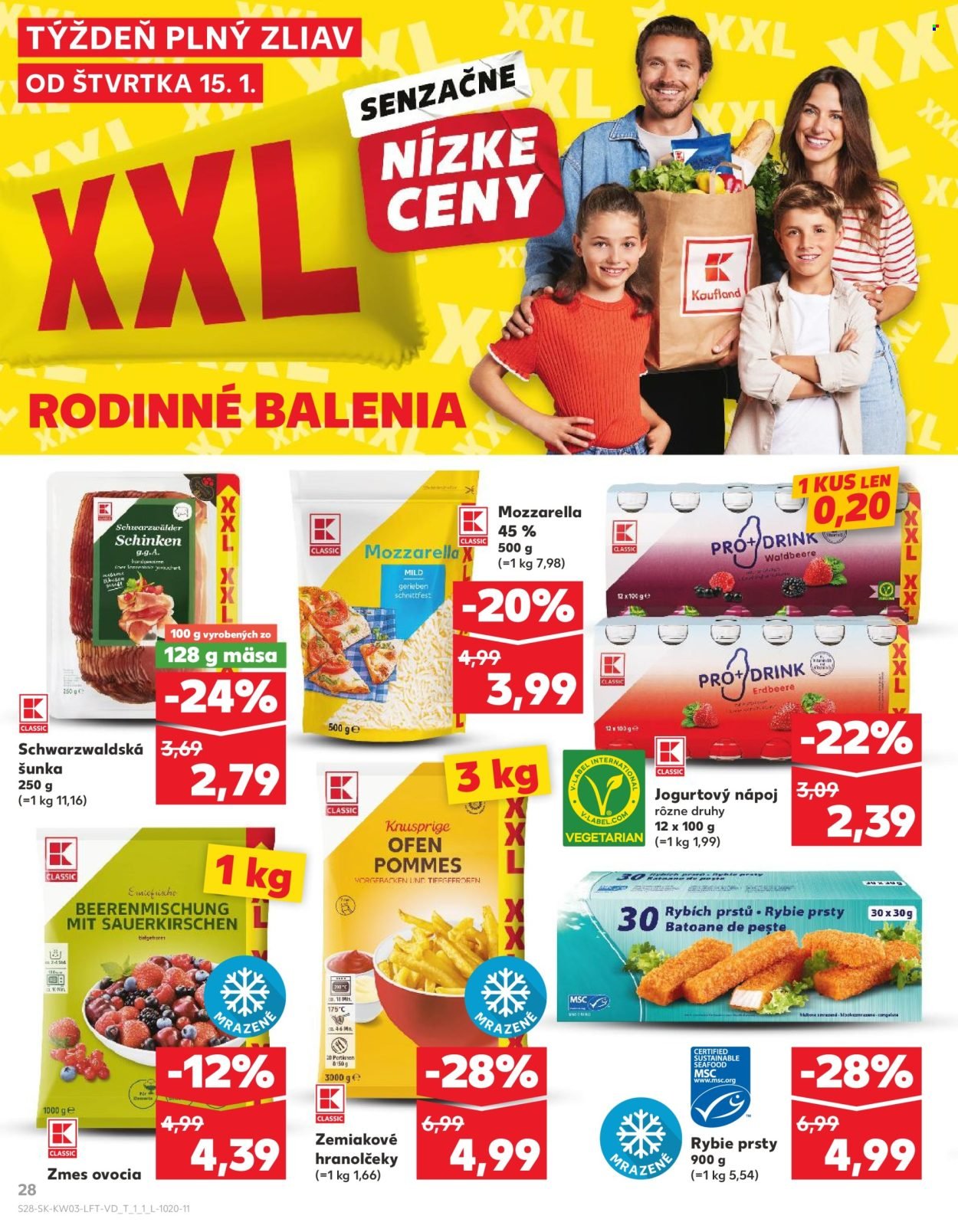 KAUFLAND leták - Od štvrtka 15.1.2026 (2026-01-15 - 2026-01-21) | 28