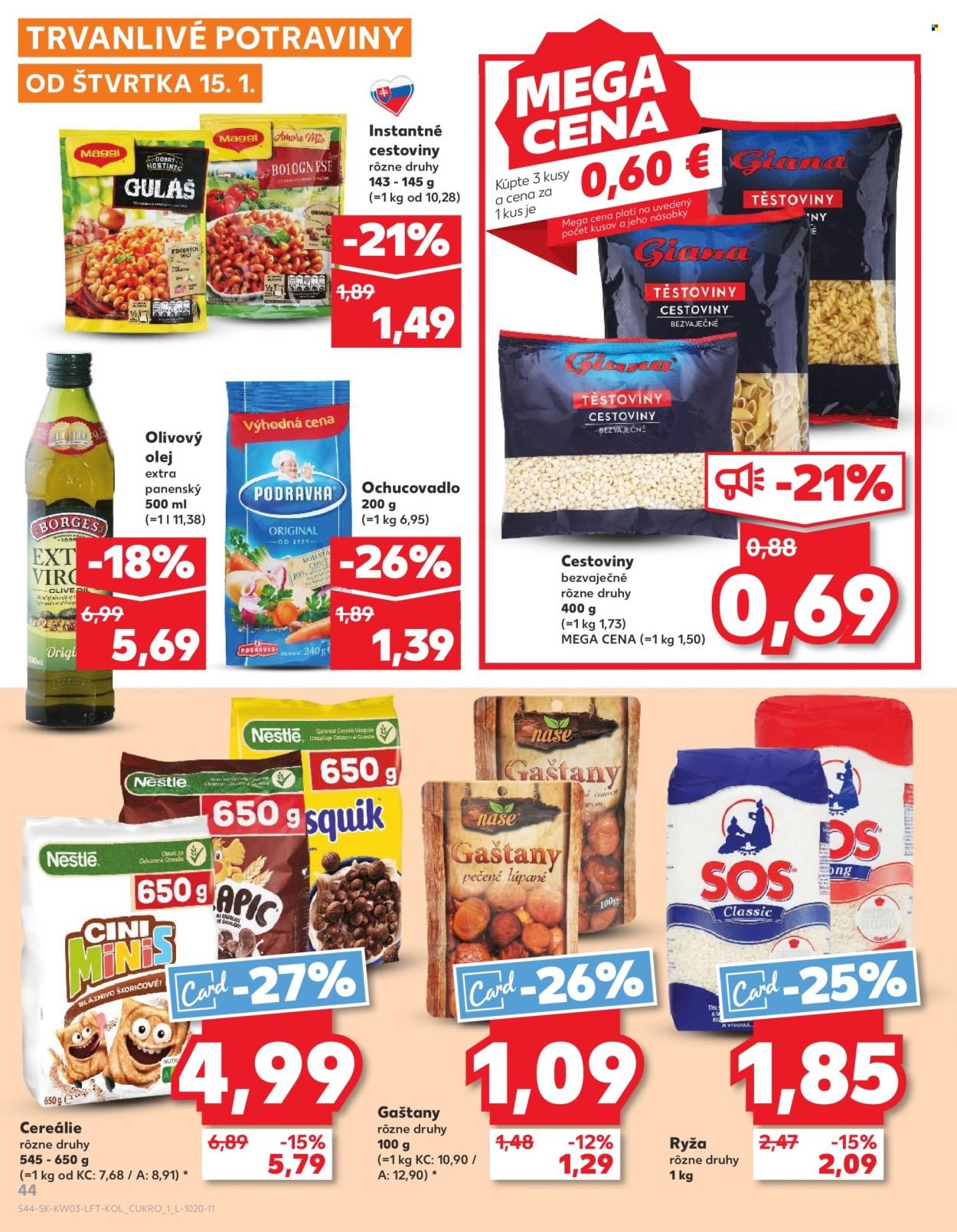 KAUFLAND leták - Od štvrtka 15.1.2026 (2026-01-15 - 2026-01-21) | 44