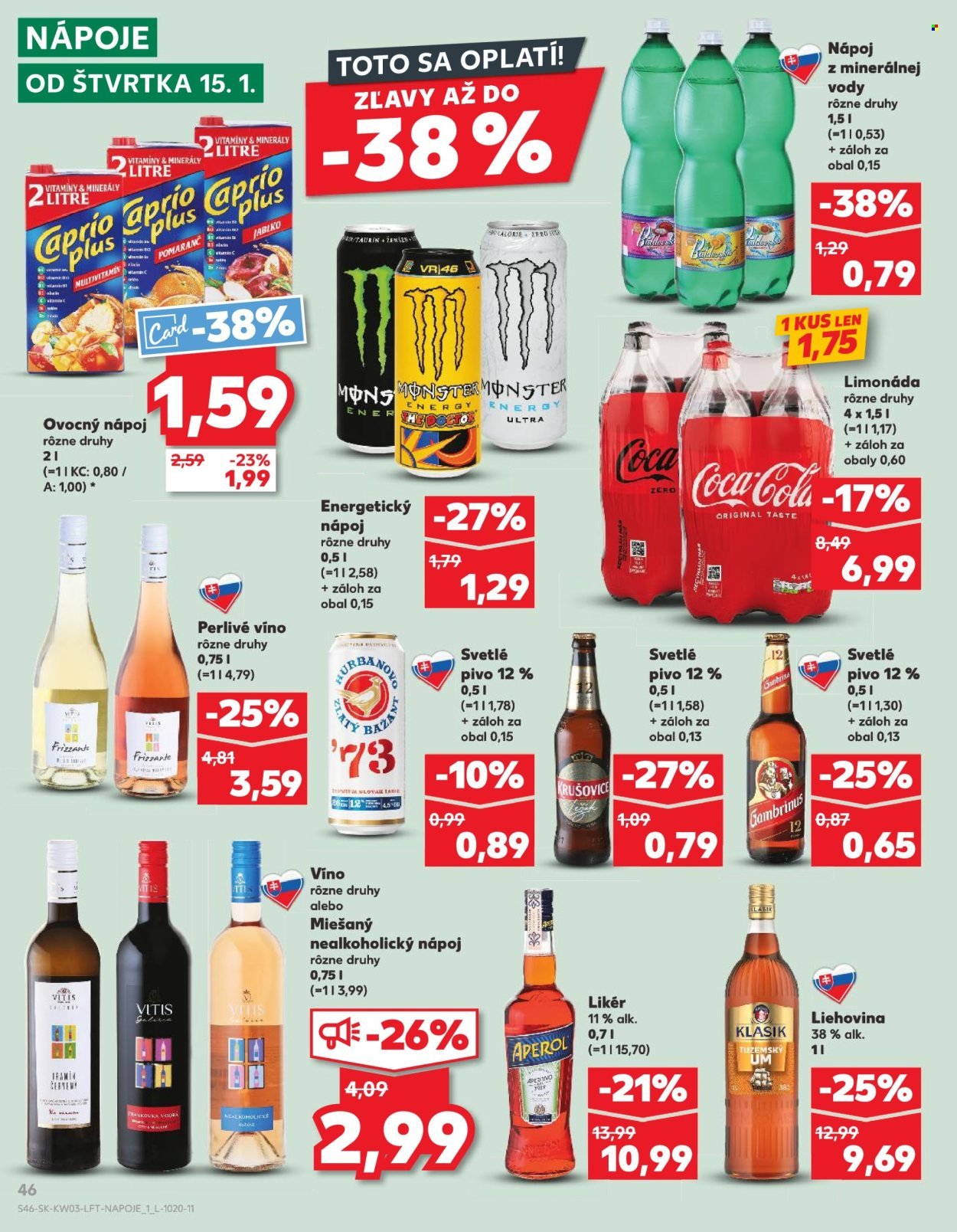 KAUFLAND leták - Od štvrtka 15.1.2026 (2026-01-15 - 2026-01-21) | 46