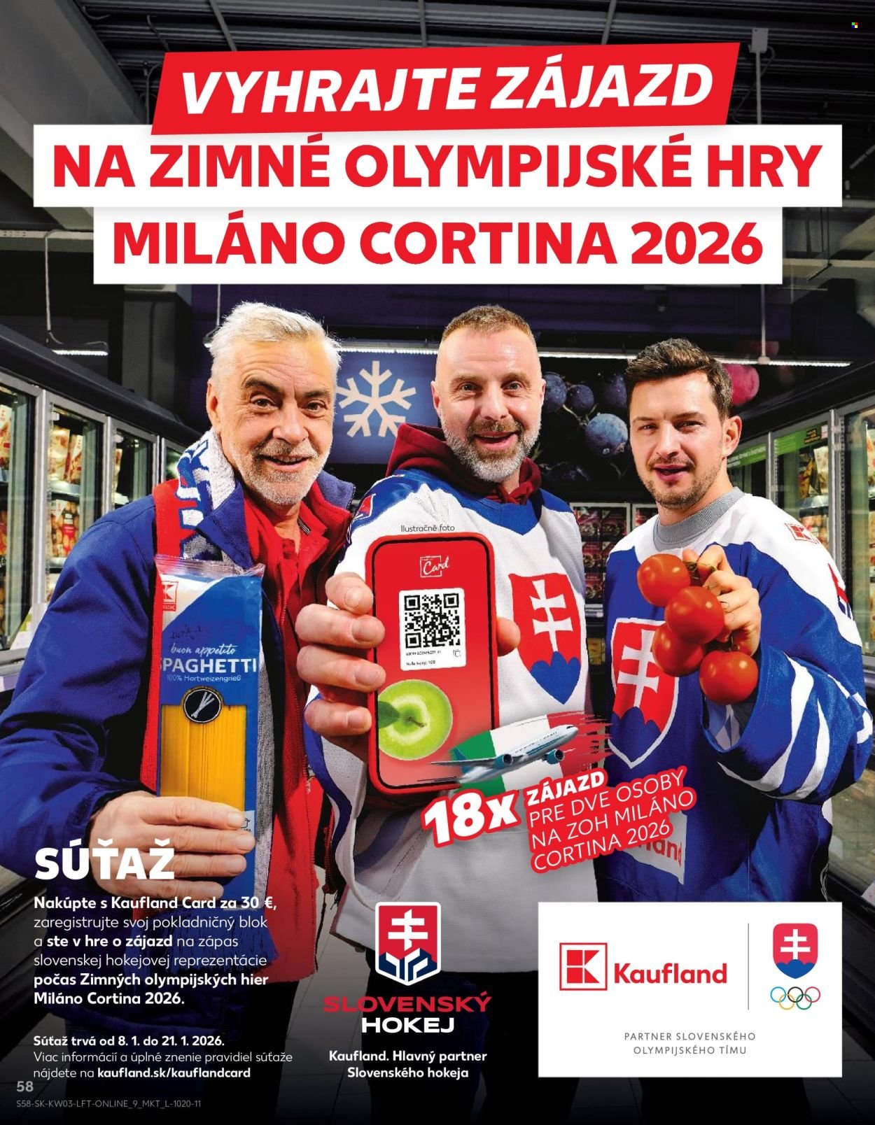 KAUFLAND leták - Od štvrtka 15.1.2026 (2026-01-15 - 2026-01-21) | 58