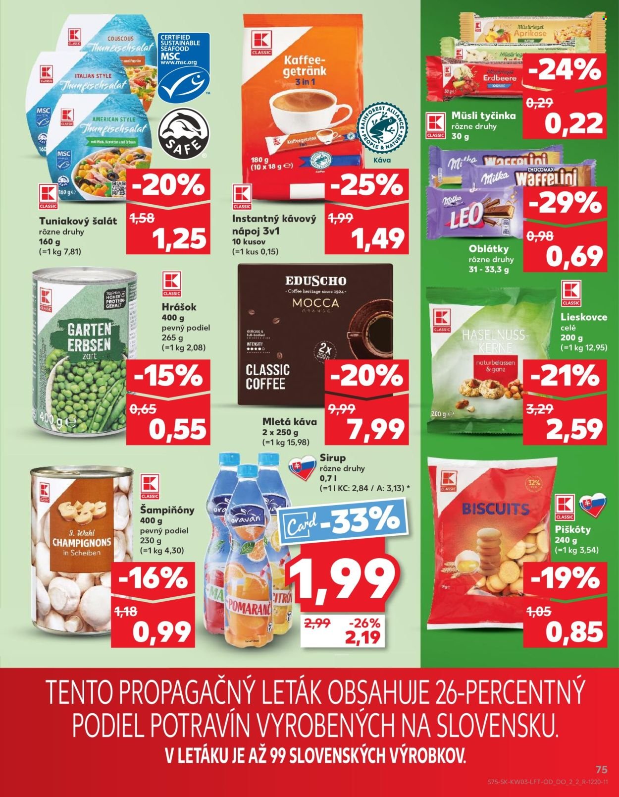 KAUFLAND leták - Od štvrtka 15.1.2026 (2026-01-15 - 2026-01-21) | 75