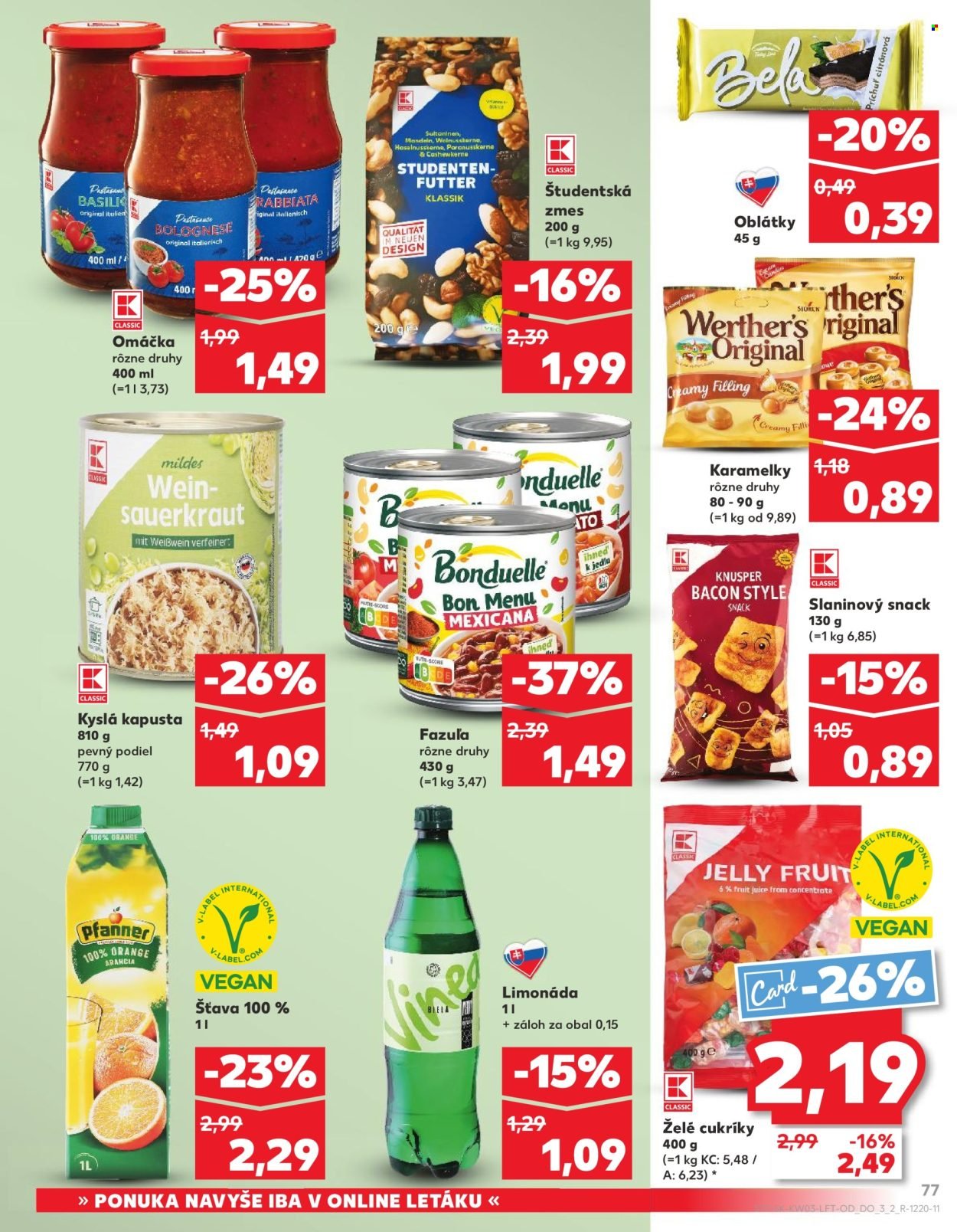 KAUFLAND leták - Od štvrtka 15.1.2026 (2026-01-15 - 2026-01-21) | 77