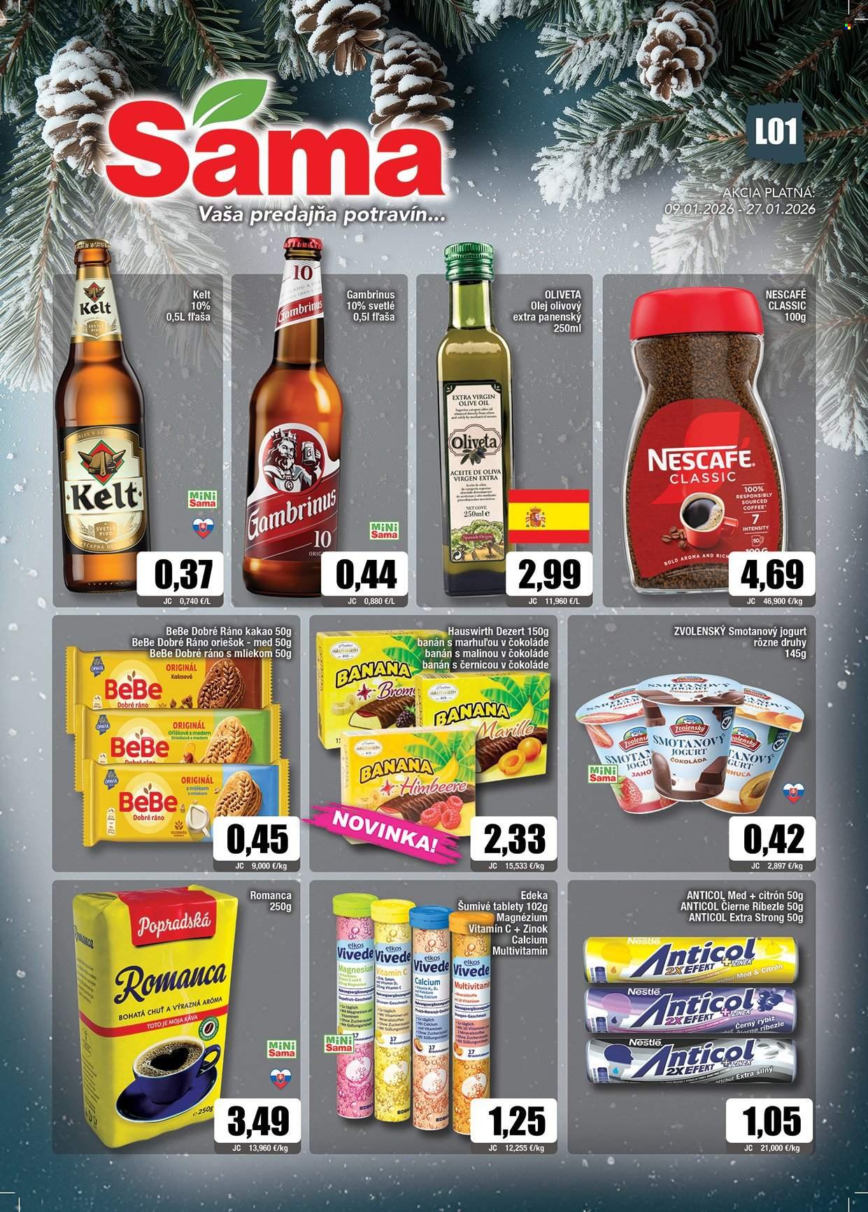 SAMA leták - Od piatka 9.1.2026 (2026-01-09 - 2026-01-27) | 1
