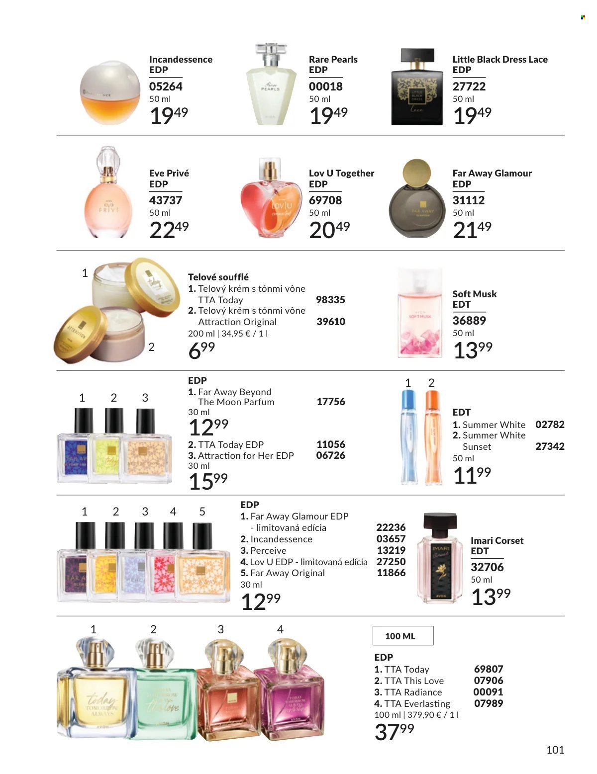 AVON leták - Od nedele 1.3.2026 (2026-03-01 - 2026-03-31) | 101