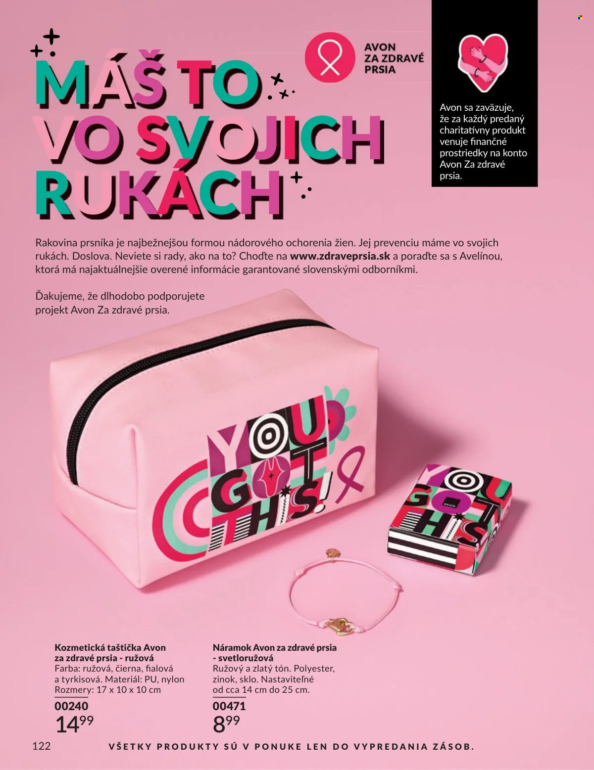 AVON leták - Od nedele 1.3.2026 (2026-03-01 - 2026-03-31) | 122