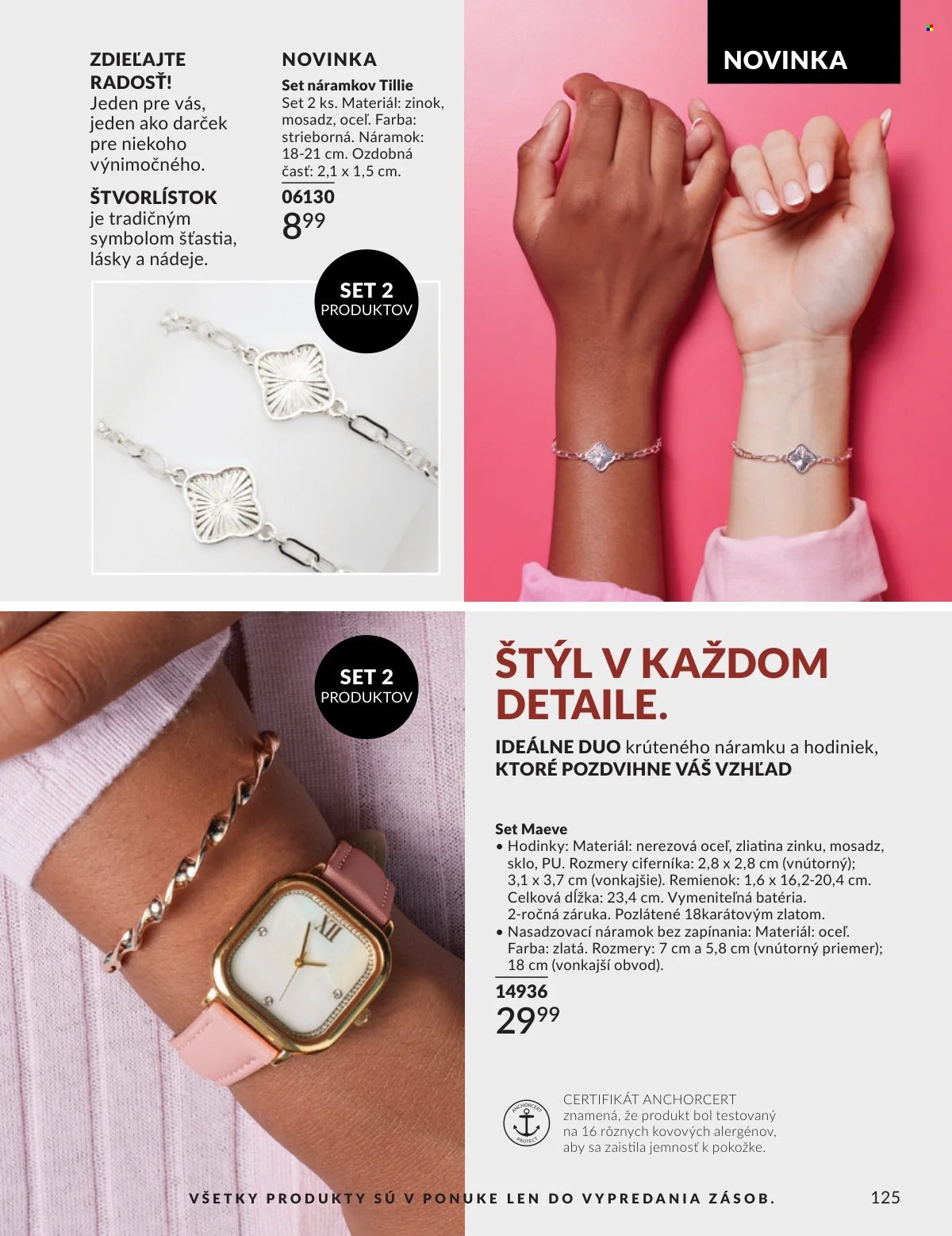 AVON leták - Od nedele 1.3.2026 (2026-03-01 - 2026-03-31) | 125