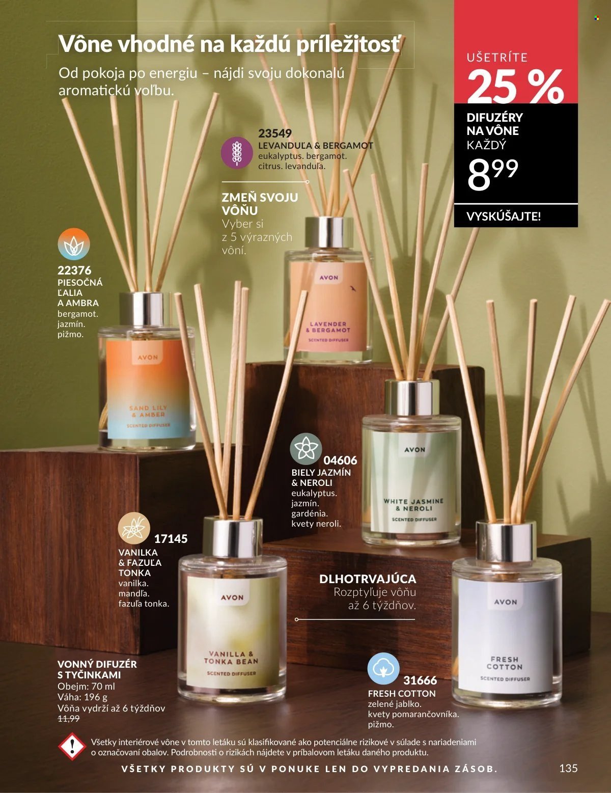 AVON leták - Od nedele 1.3.2026 (2026-03-01 - 2026-03-31) | 135