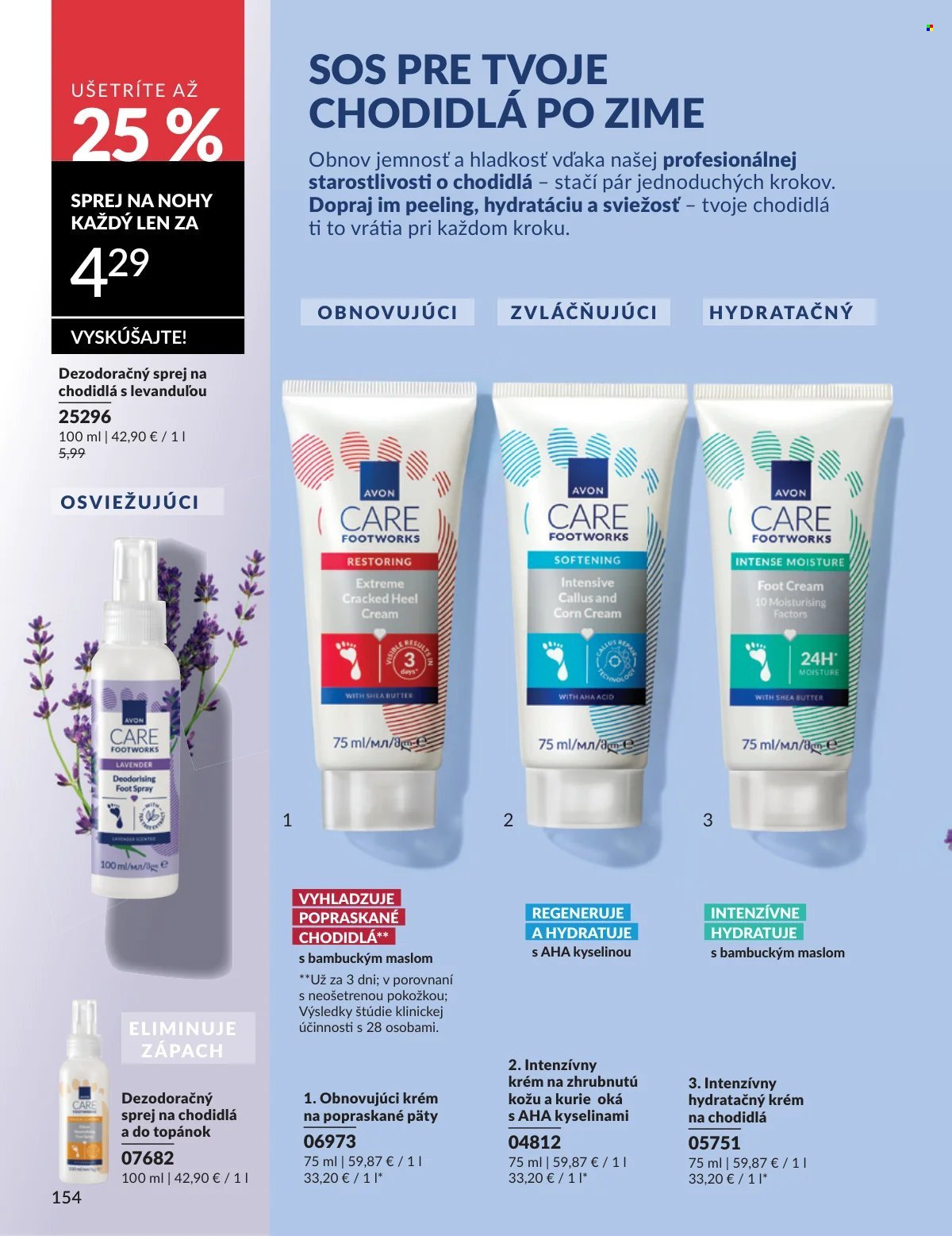 AVON leták - Od nedele 1.3.2026 (2026-03-01 - 2026-03-31) | 154