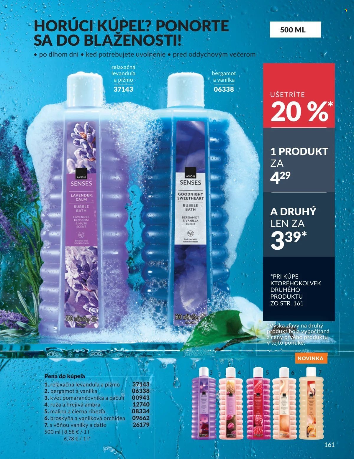 AVON leták - Od nedele 1.3.2026 (2026-03-01 - 2026-03-31) | 161