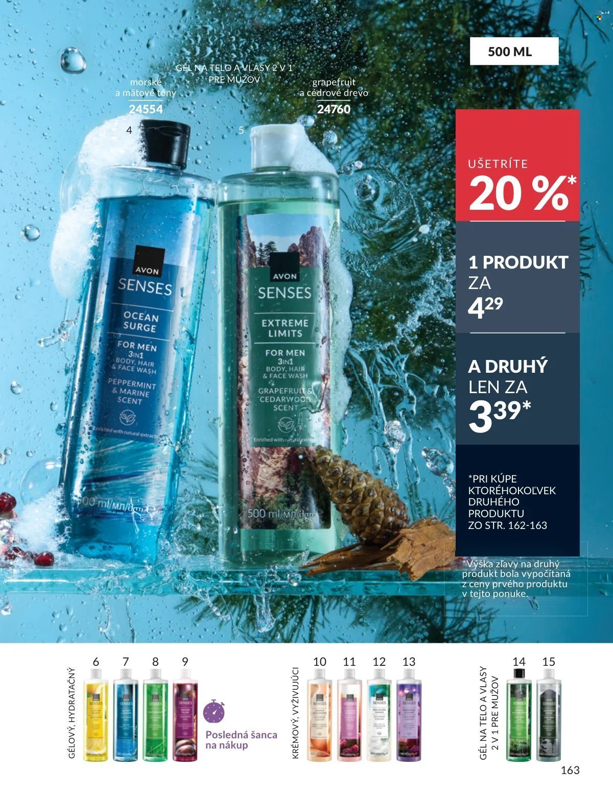 AVON leták - Od nedele 1.3.2026 (2026-03-01 - 2026-03-31) | 163