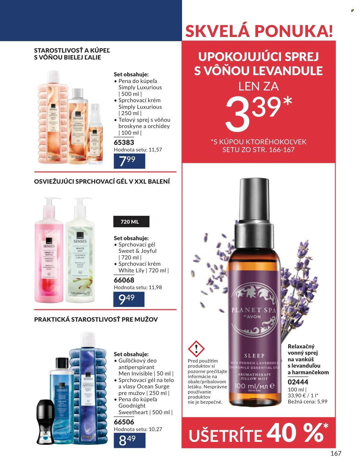 AVON leták - Od nedele 1.3.2026 (2026-03-01 - 2026-03-31) | 167
