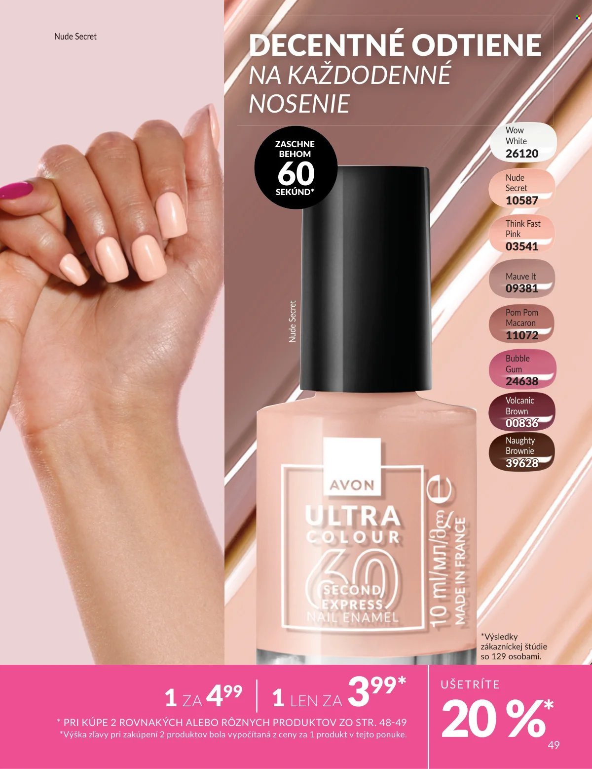 AVON leták - Od nedele 1.3.2026 (2026-03-01 - 2026-03-31) | 49