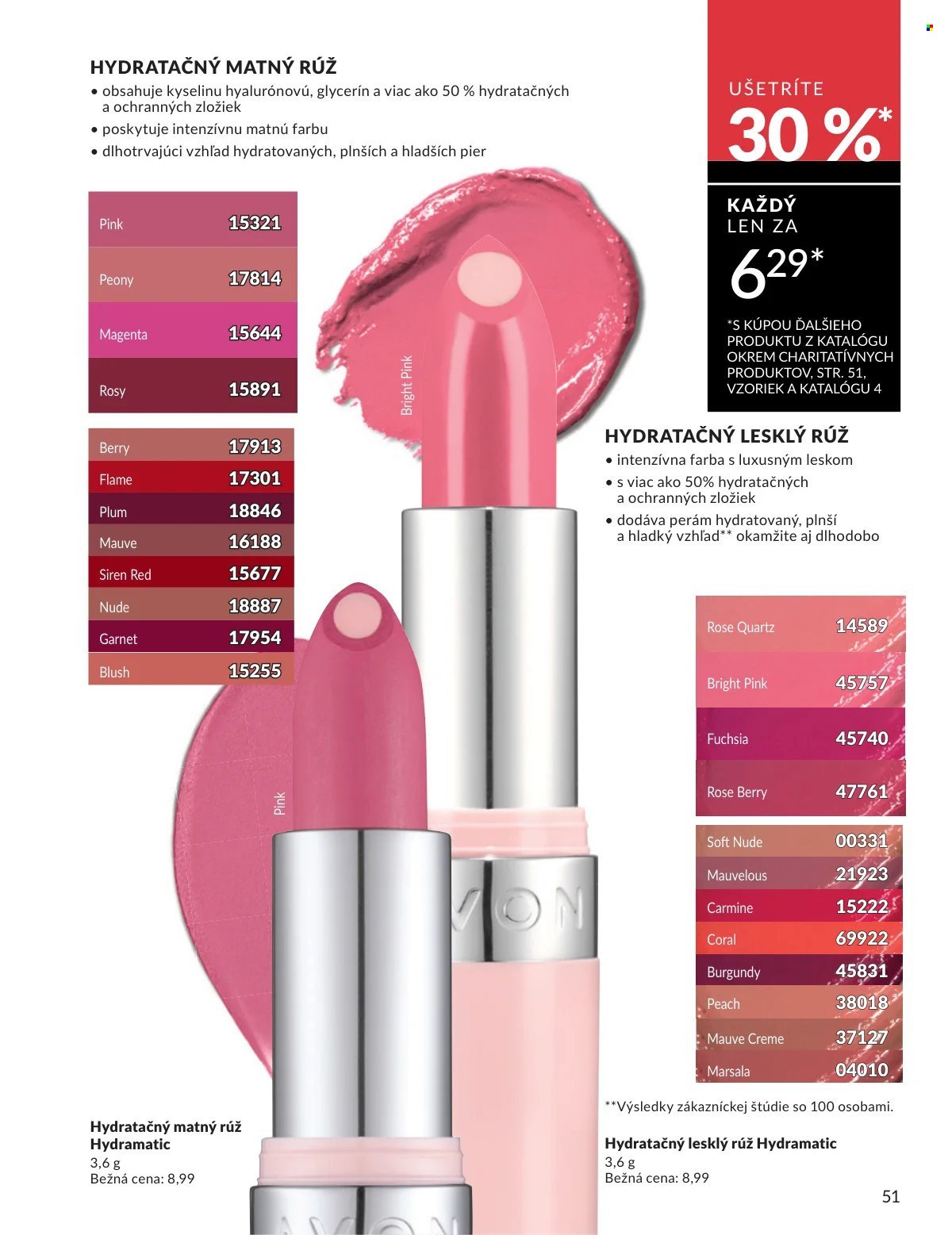 AVON leták - Od nedele 1.3.2026 (2026-03-01 - 2026-03-31) | 51