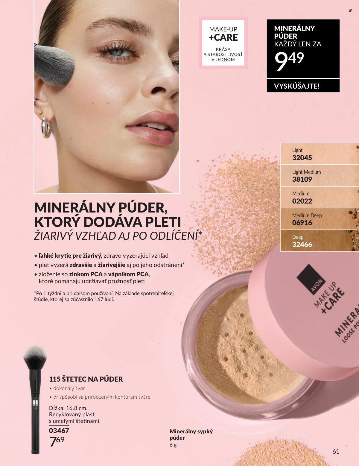 AVON leták - Od nedele 1.3.2026 (2026-03-01 - 2026-03-31) | 61