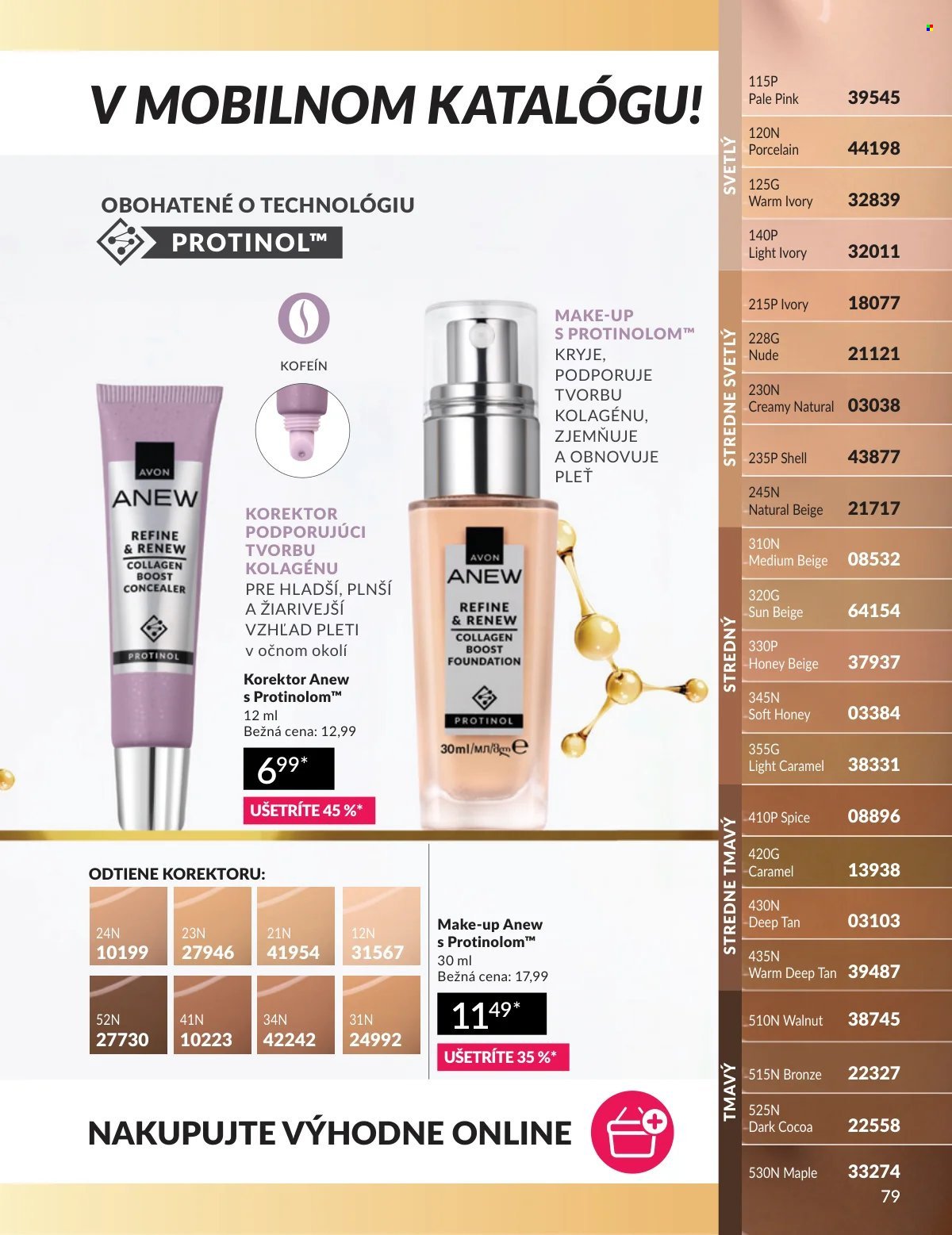 AVON leták - Od nedele 1.3.2026 (2026-03-01 - 2026-03-31) | 79