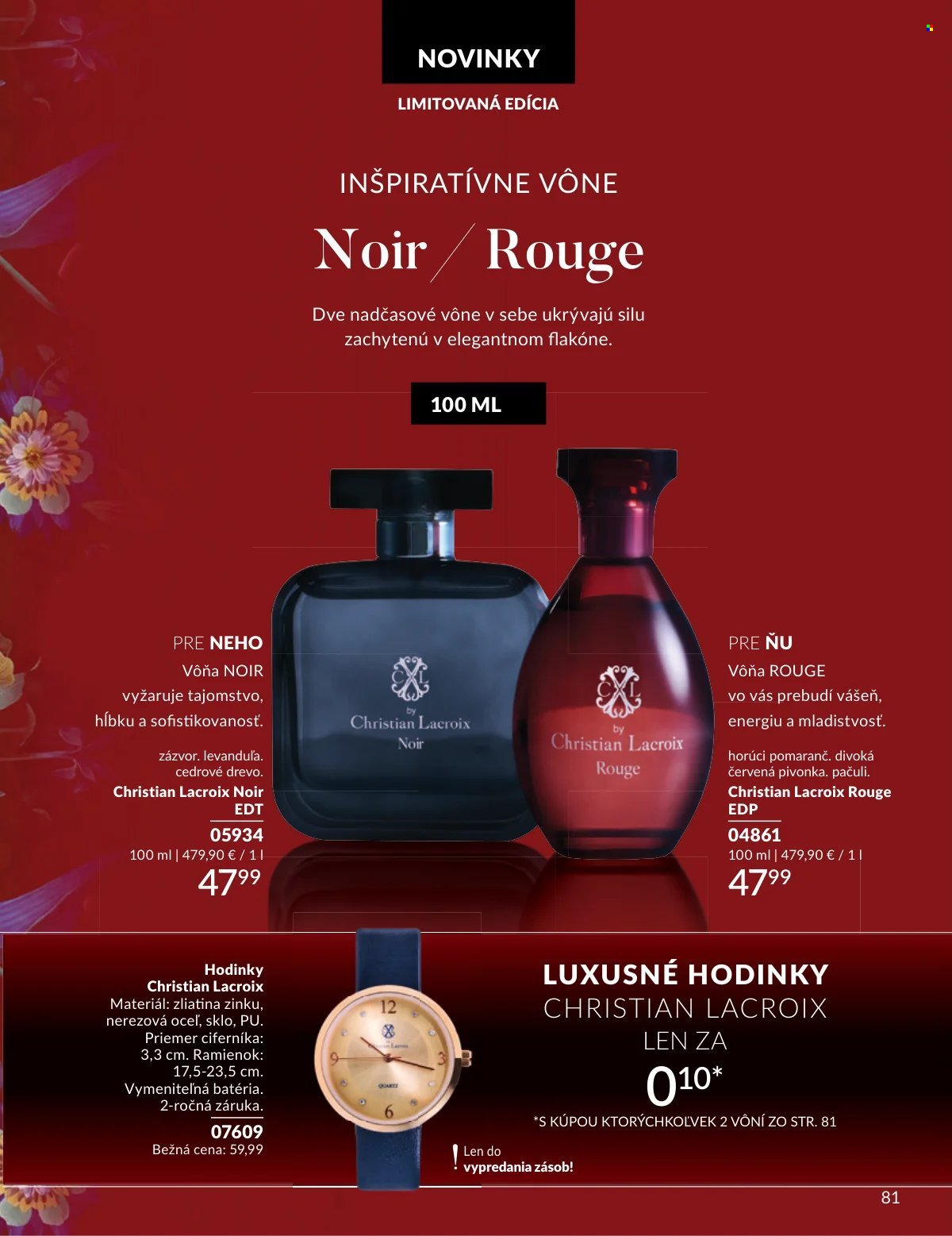 AVON leták - Od nedele 1.3.2026 (2026-03-01 - 2026-03-31) | 81