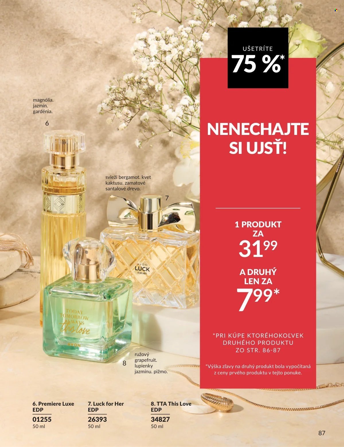 AVON leták - Od nedele 1.3.2026 (2026-03-01 - 2026-03-31) | 87