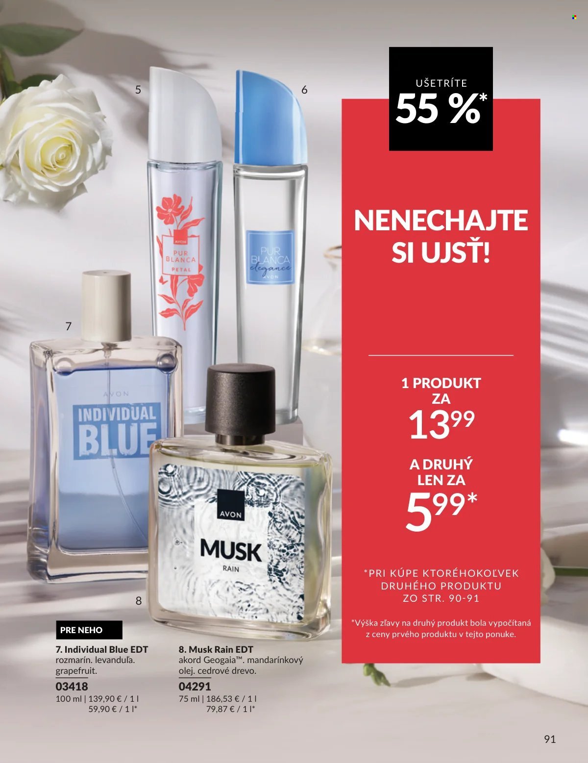 AVON leták - Od nedele 1.3.2026 (2026-03-01 - 2026-03-31) | 91