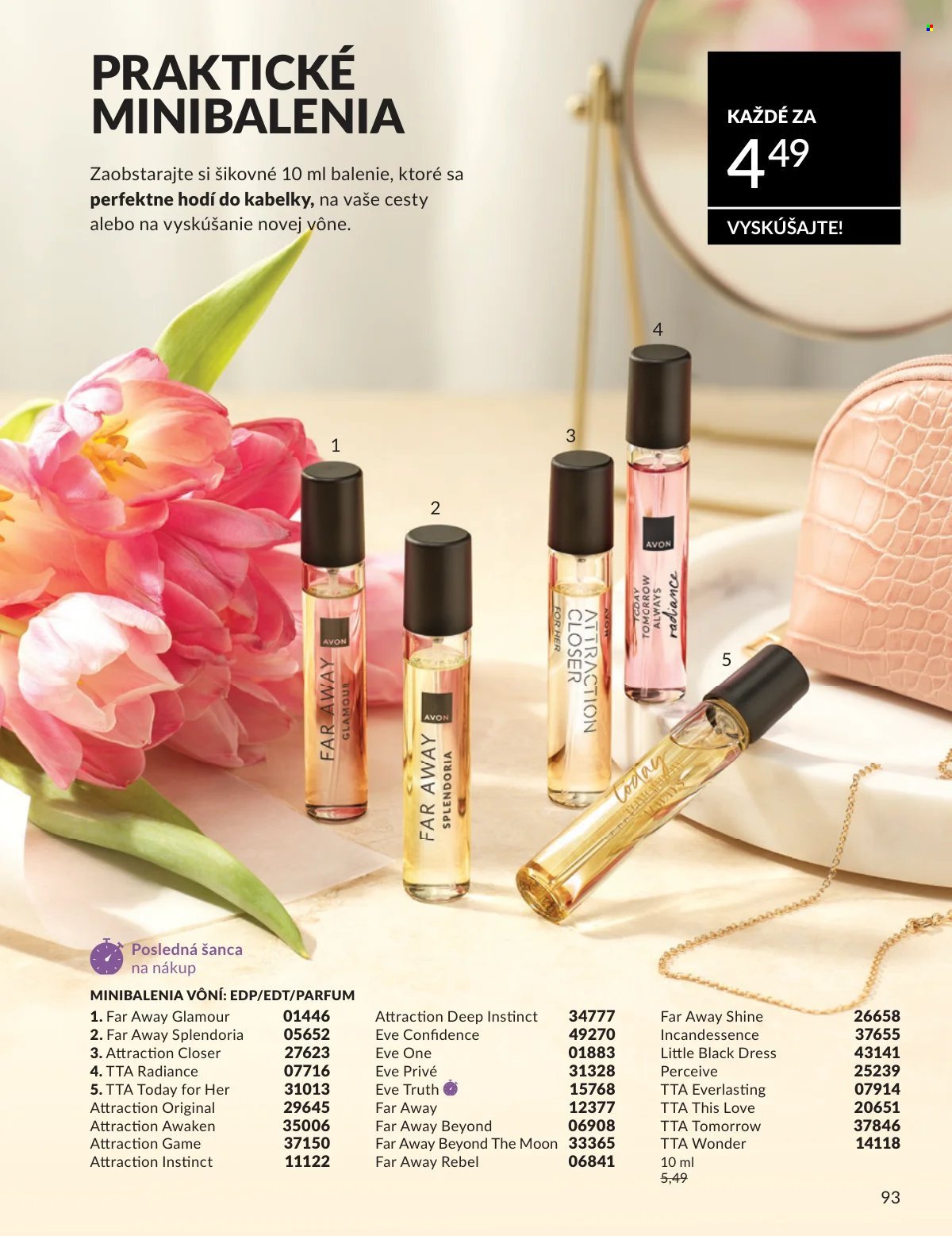 AVON leták - Od nedele 1.3.2026 (2026-03-01 - 2026-03-31) | 93