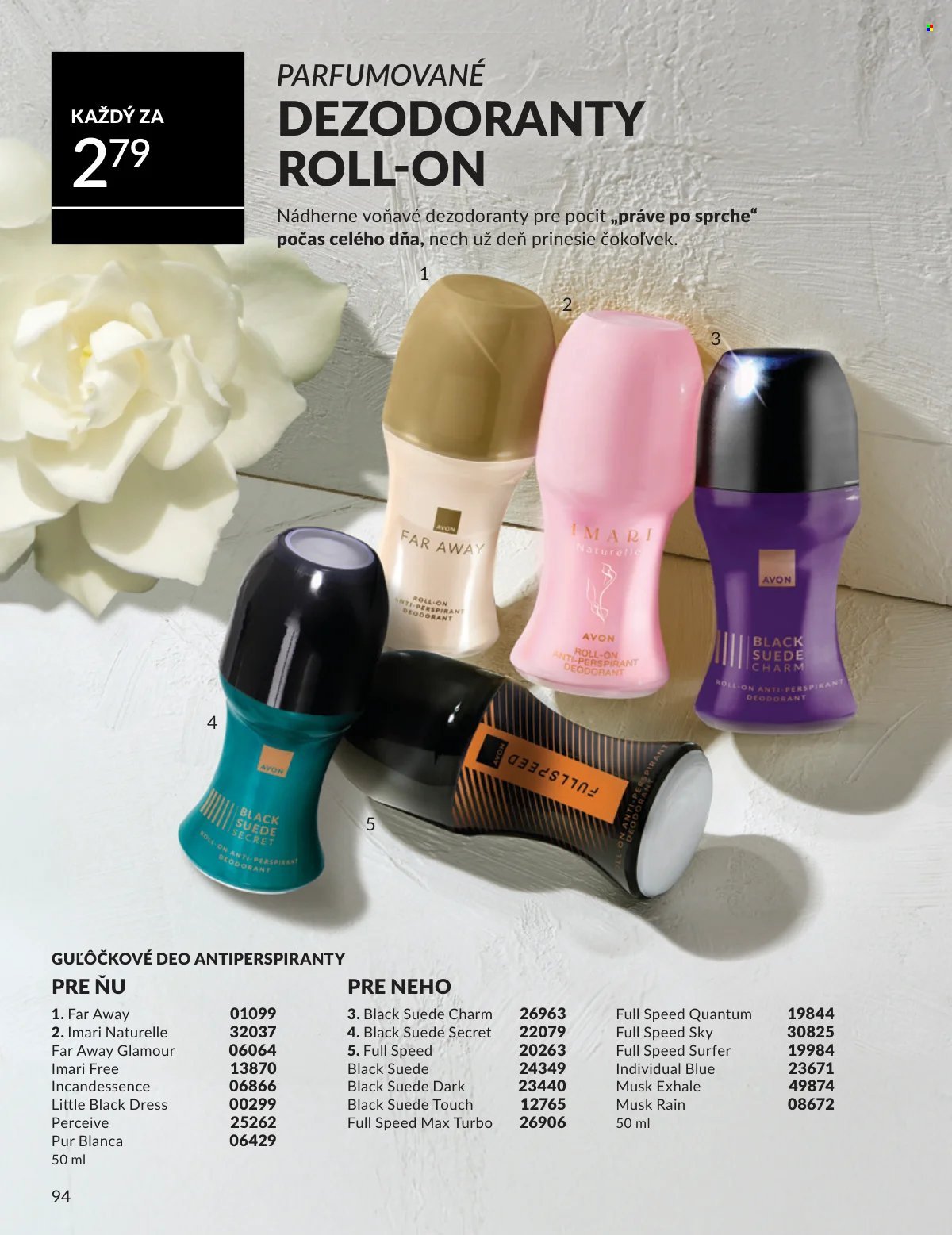 AVON leták - Od nedele 1.3.2026 (2026-03-01 - 2026-03-31) | 94