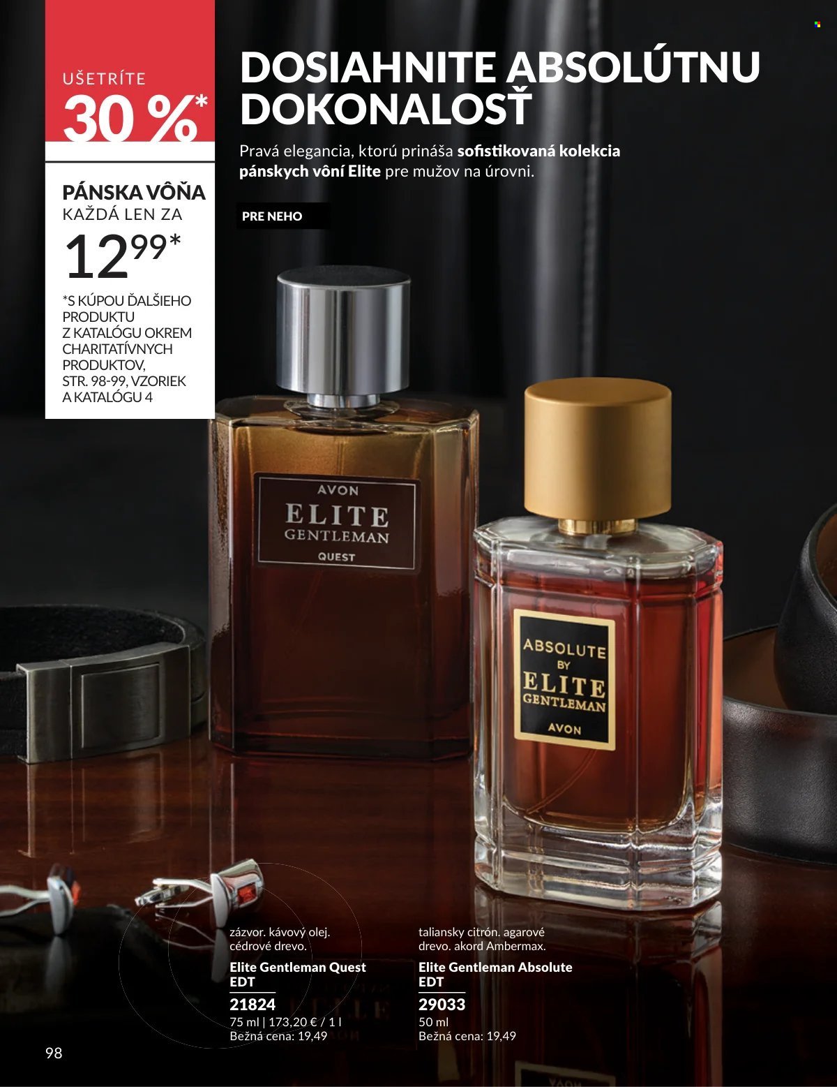 AVON leták - Od nedele 1.3.2026 (2026-03-01 - 2026-03-31) | 98